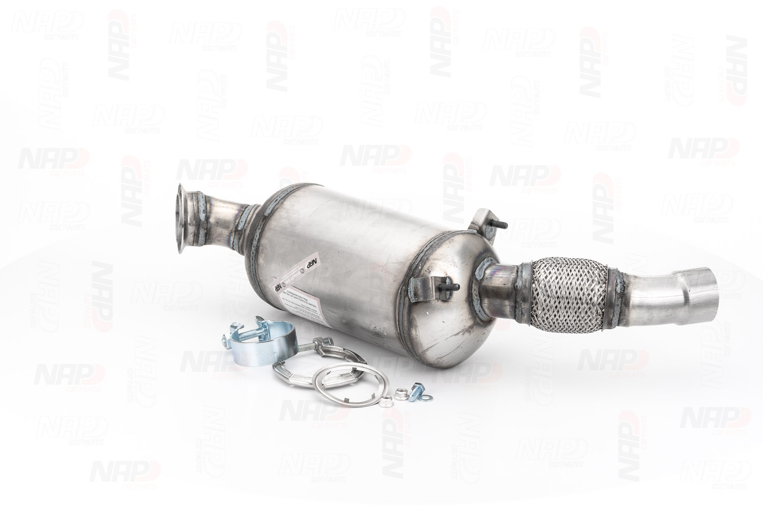 NAP carparts CAD10025 Diesel particulate filter Euro 4 (D4), with attachment material