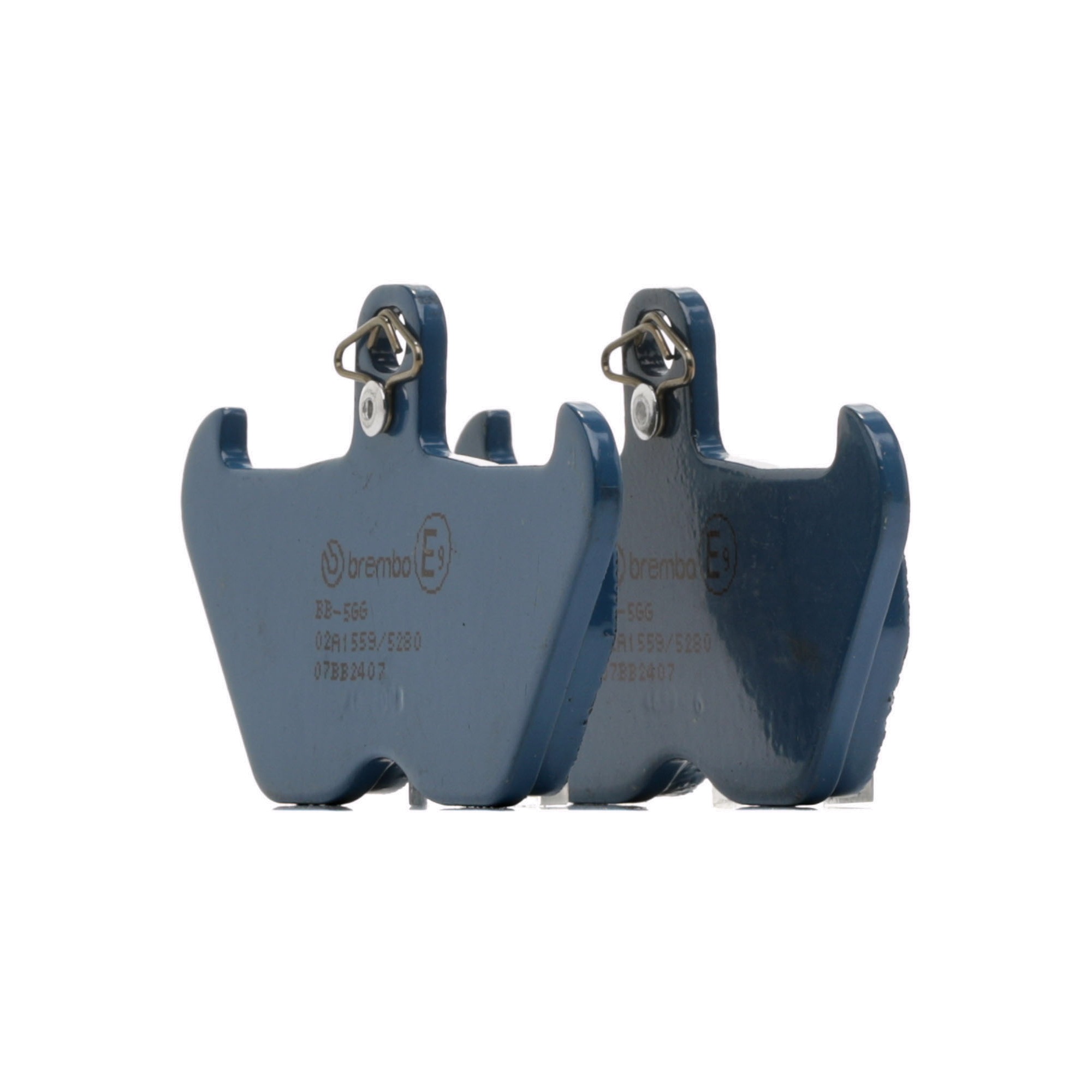 BREMBO Carbon Ceramic, Road Front and Rear Height: 56,1, 56.1mm, Width: 100mm, Thickness: 8,1, 8,4mm Brake pads 07BB2407 buy
