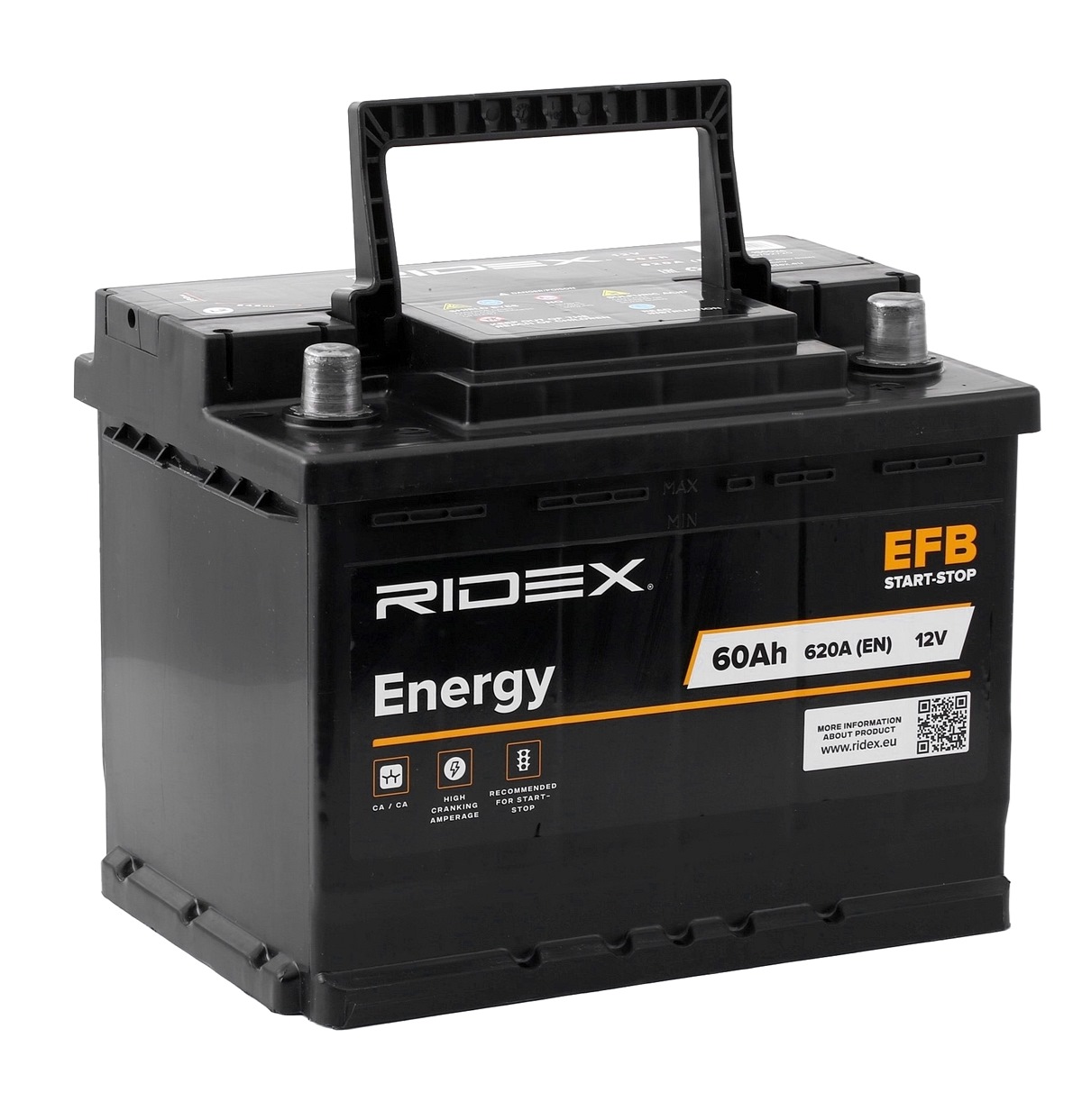 Smart FORFOUR RIDEX Starterbatterie 1S0026