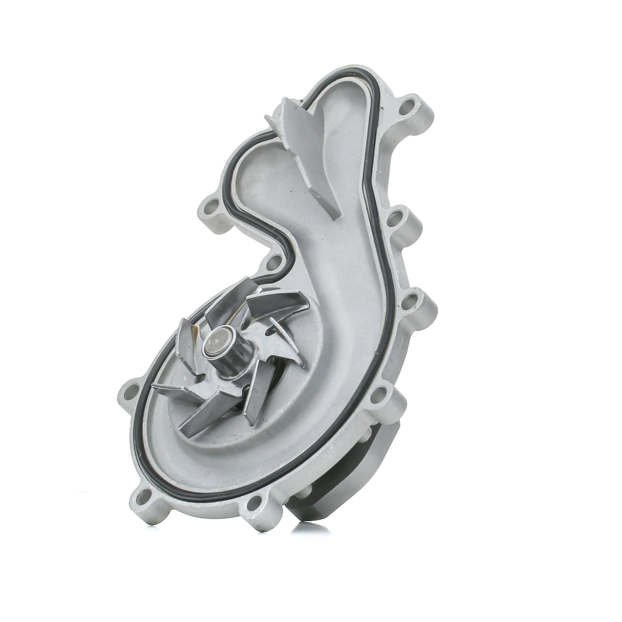 RIDEX 1260W0402 Water pump Cast Aluminium, with seal, Metal