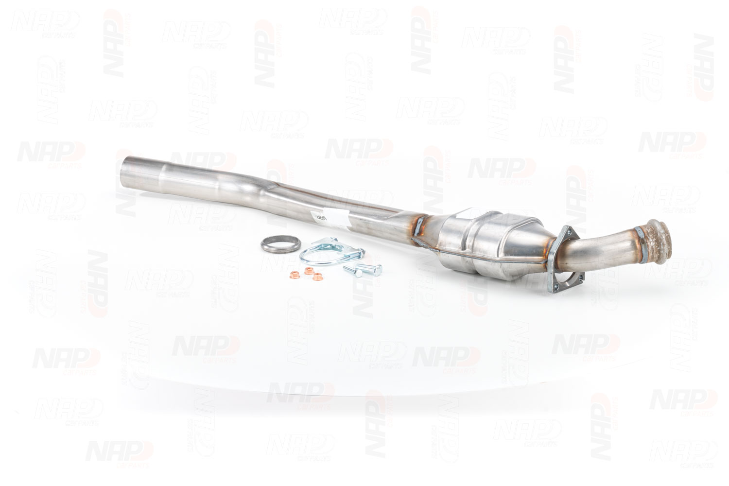 NAP carparts CAK10063 Catalytic converter Euro 2, M47N/ M47, with attachment material, Length: 1300 mm