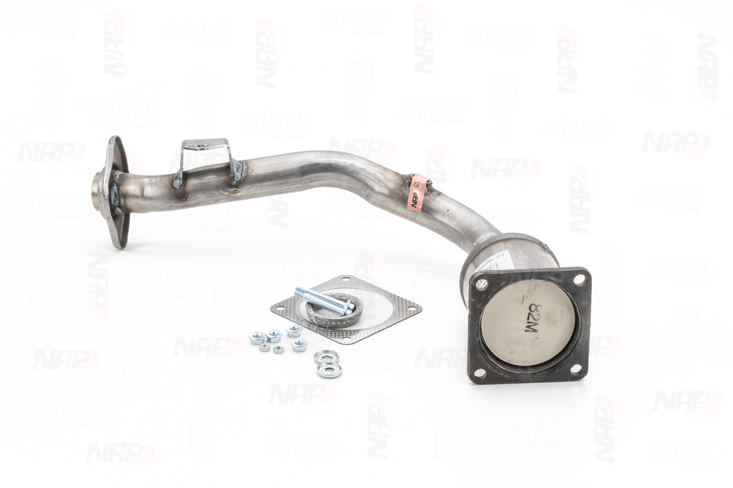 CAK10118 NAP carparts Euro 4 (D4), NFU (TU5JP4), NFS (TU5JP4S), z materiałem montażowym/ mocującym, Długość: 610 [mm] Katalizator CAK10118 kupić niedrogo