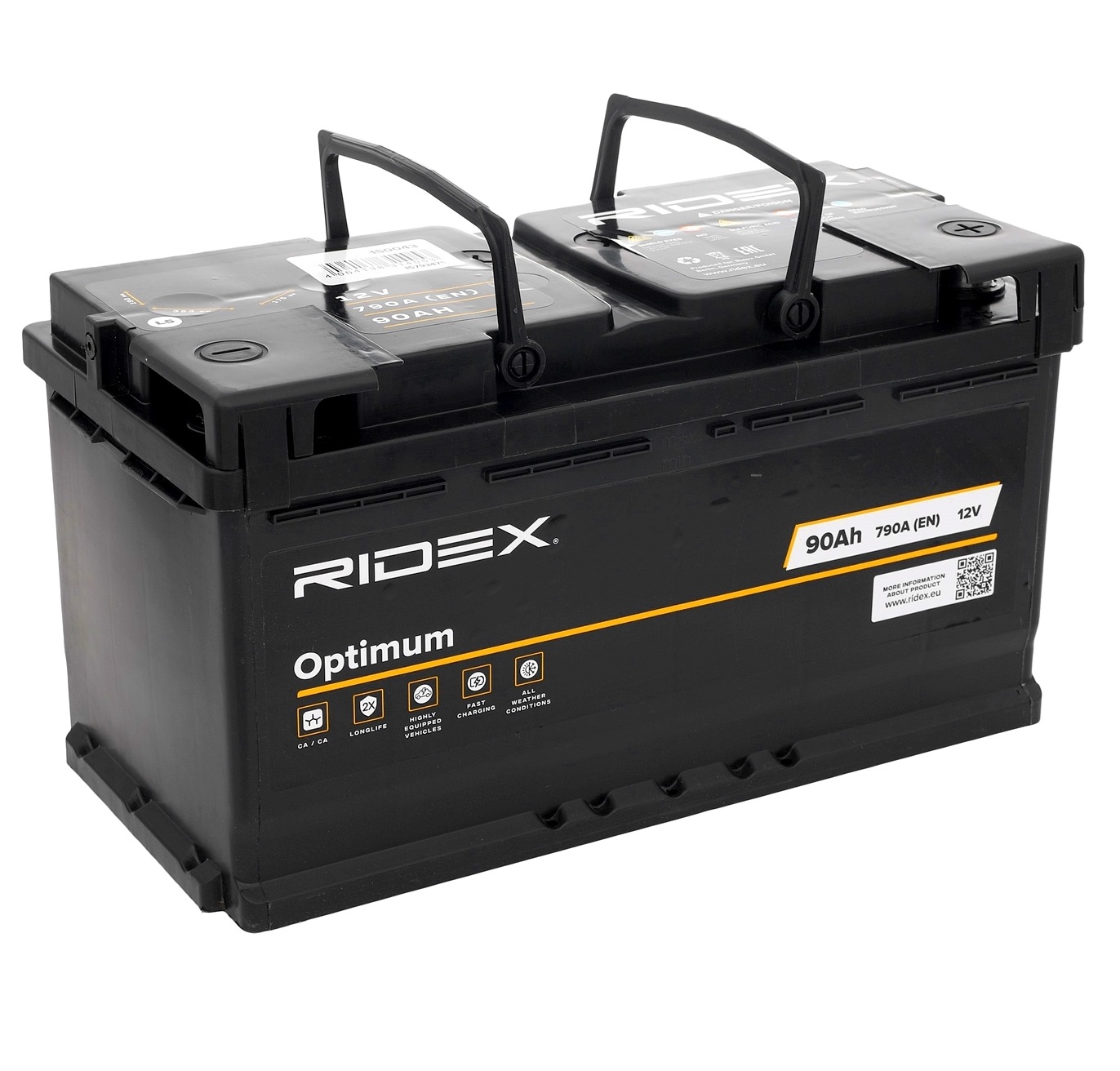 Smart FORFOUR RIDEX Autobatterie 1S0043
