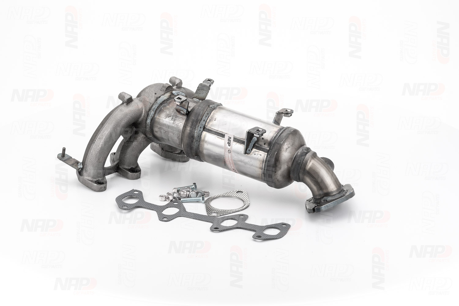 NAP carparts Euro 4 (D4), 199A7000, 350A1000, with exhaust manifold, Length: 450 mm Catalyst CAK10228 buy