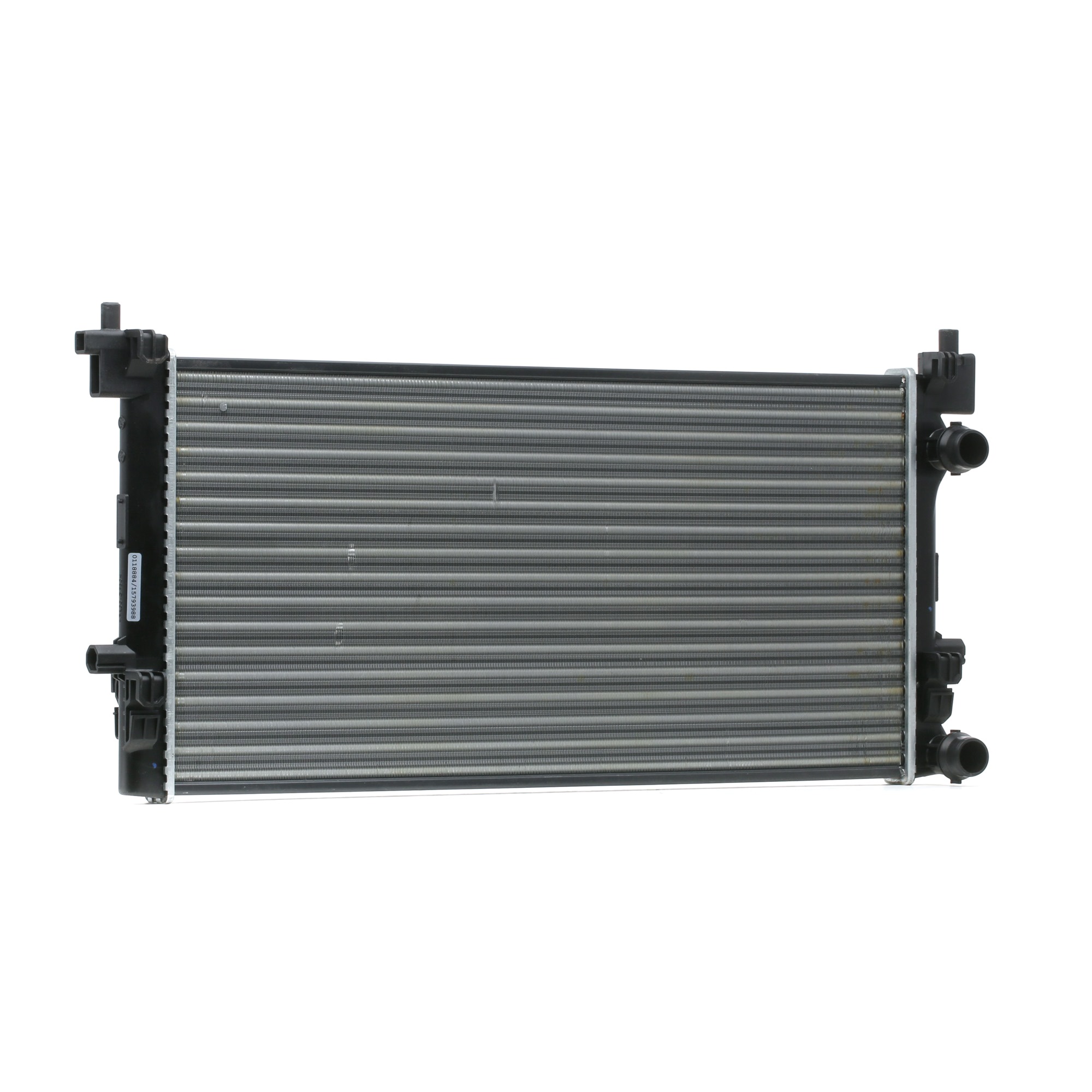 STARK SKRD-0121103 Engine radiator Aluminium, with accessories, Mechanically jointed cooling fins