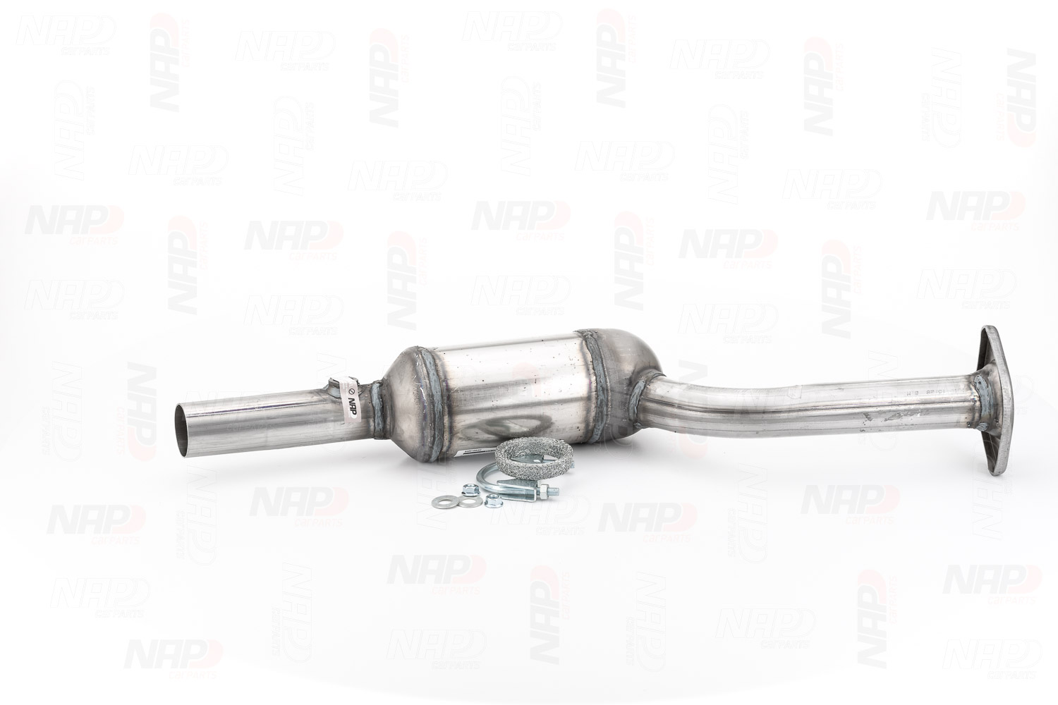NAP carparts CAK10591 Catalytic converter Euro 4 (D4), K4M760/812/813, with attachment material, Length: 980 mm