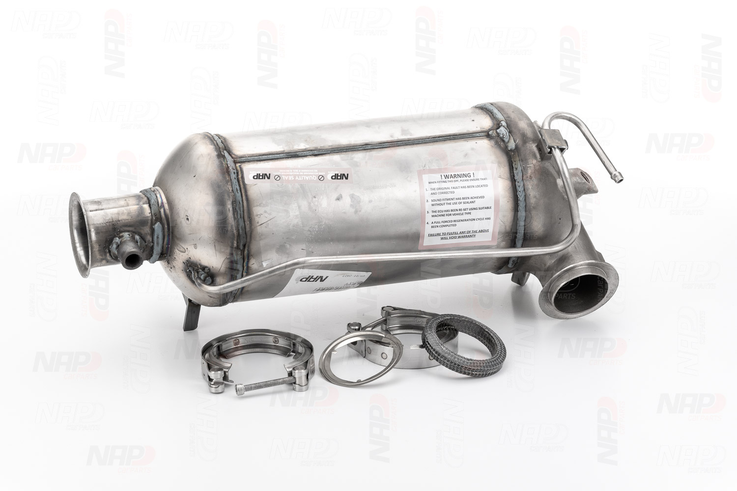 NAP carparts CAD10256 Diesel particulate filter Euro 4 (D4), Cordierite