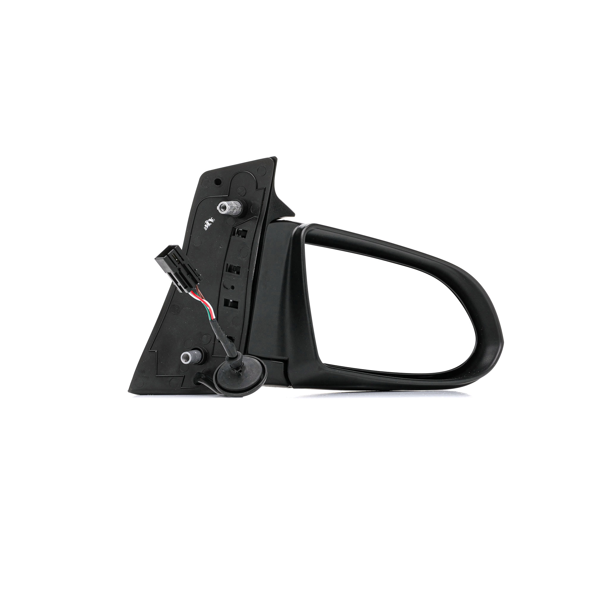 RIDEX 50O0805 Wing mirror Right, black, Complete Mirror, Convex, for electric mirror adjustment, Heatable, for left-hand drive vehicles