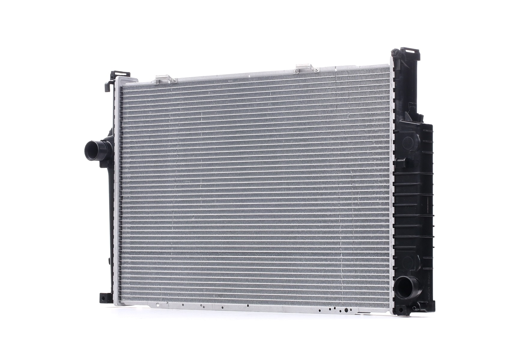 RIDEX 470R0927 Engine radiator Aluminium, Plastic, for vehicles with/without air conditioning, Manual Transmission