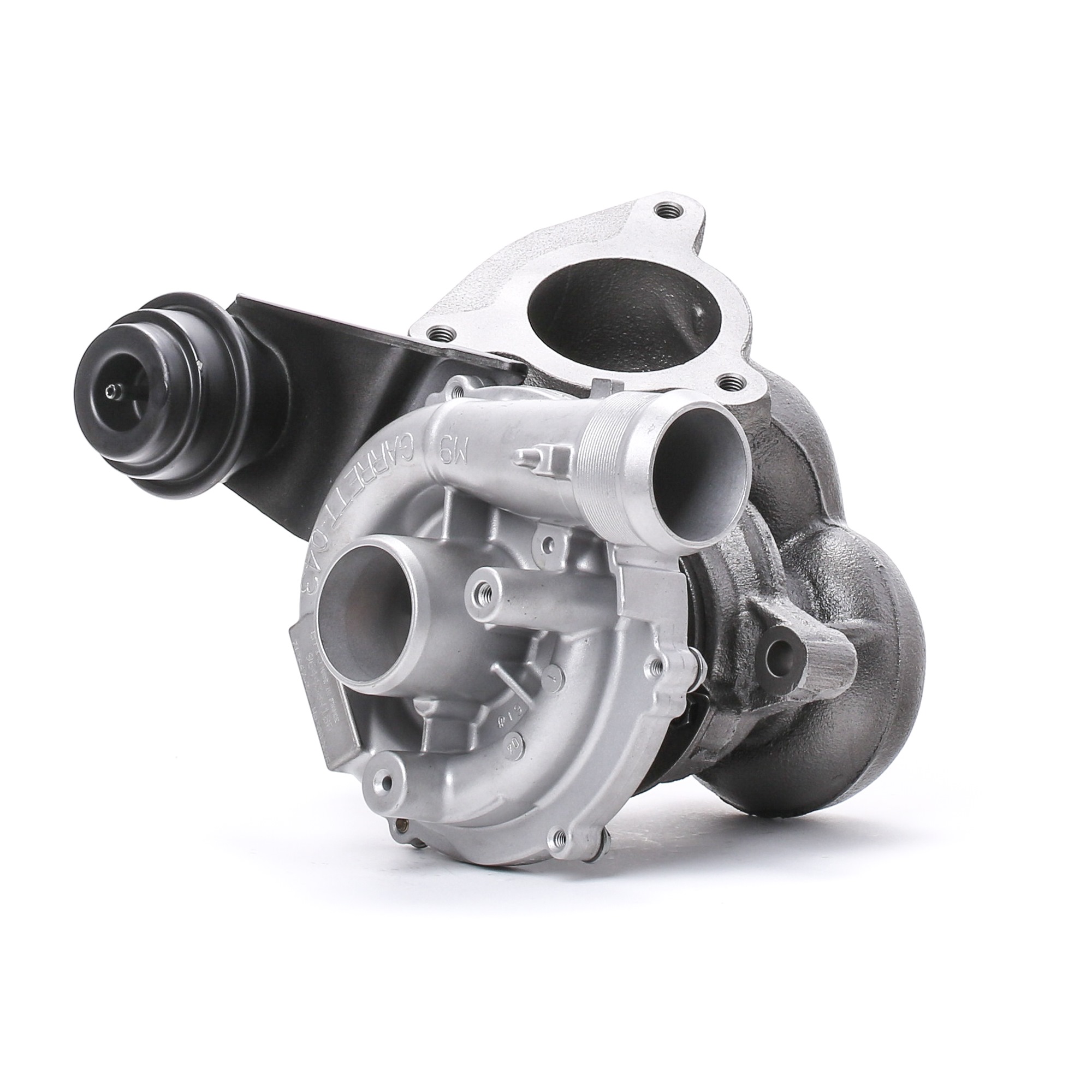 RIDEX REMAN 2234C0108R Turbocharger Exhaust Turbocharger, Air cooled, Vacuum-controlled, with gaskets/seals, without attachment material, Steel, Aluminium