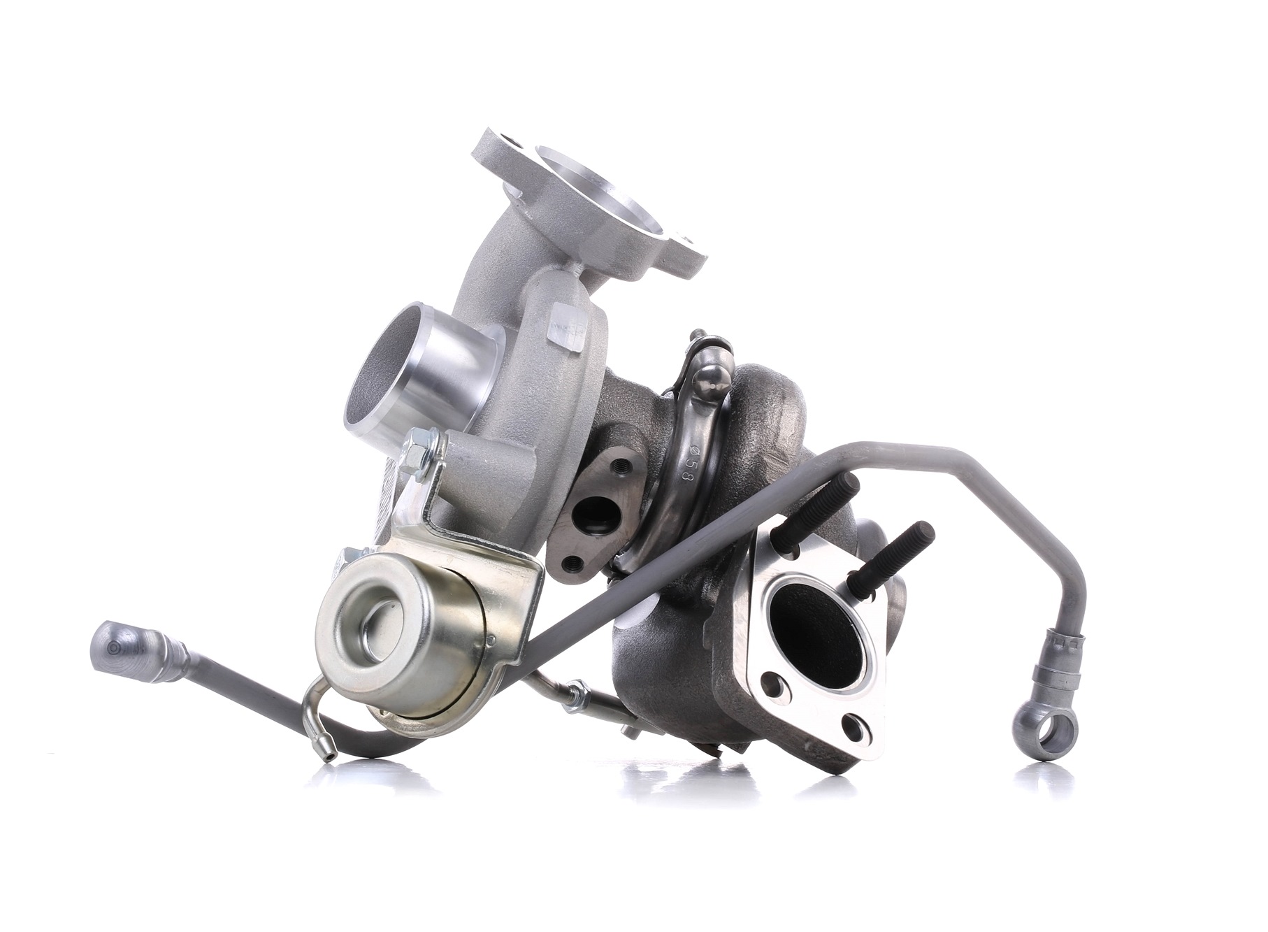 STARK SKCT-1190646 Turbocharger Exhaust Turbocharger, Incl. Gasket Set, with oil supply line