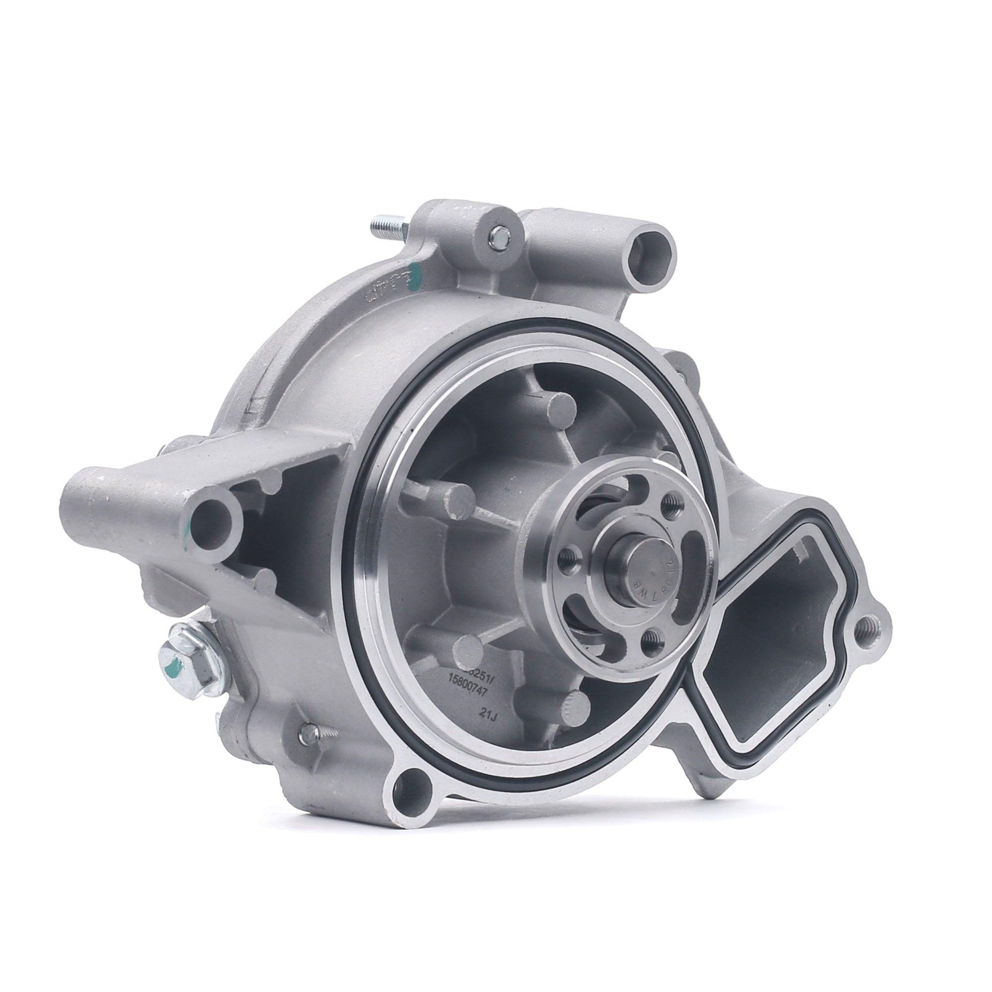 RIDEX 1260W0428 Water pump without belt pulley, with gaskets/seals, for timing chain drive