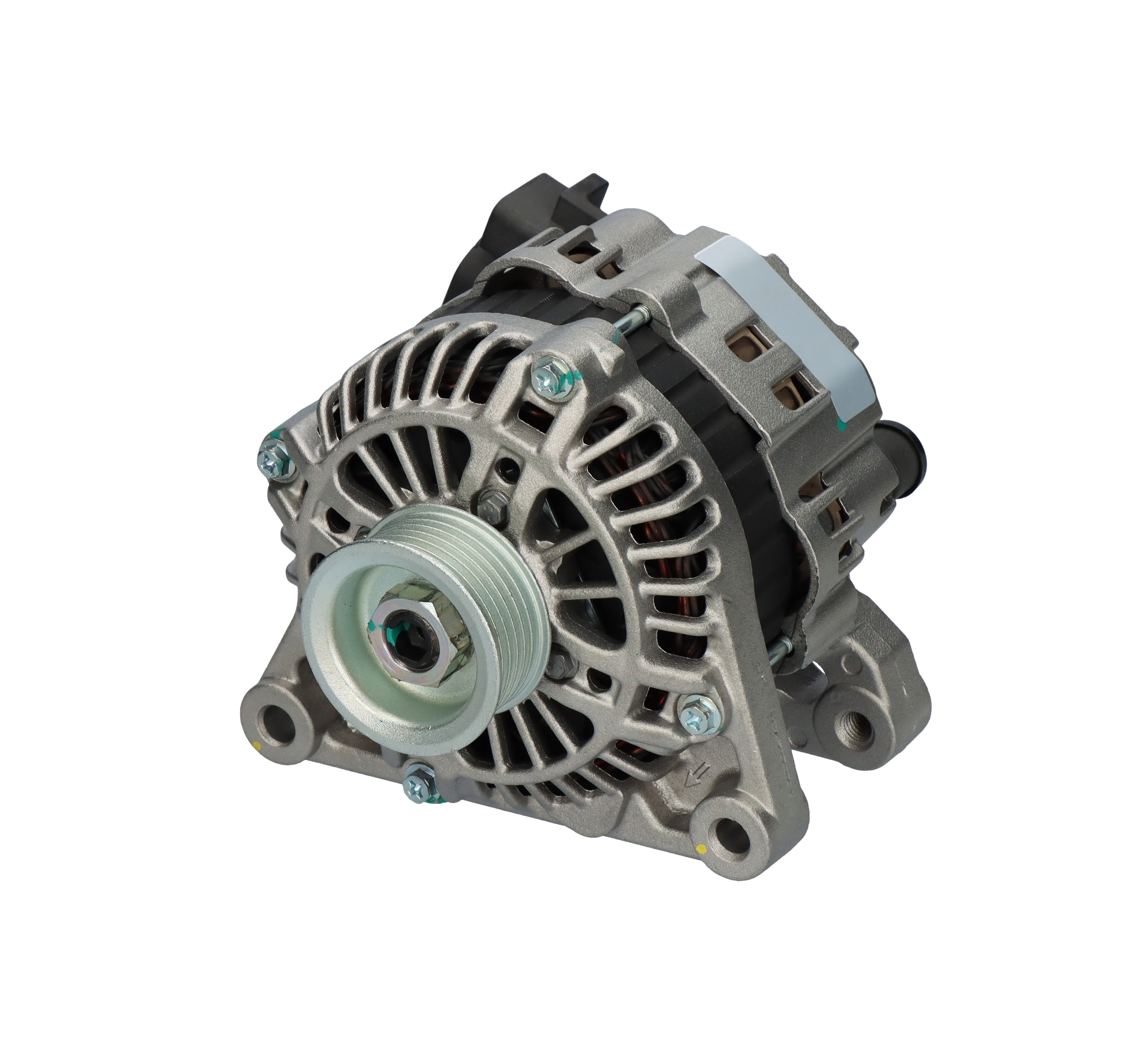 VALEO Generator 200073 14V, 80A, B+ / L, L 40, Ø 58 mm Rippenanzahl: 6