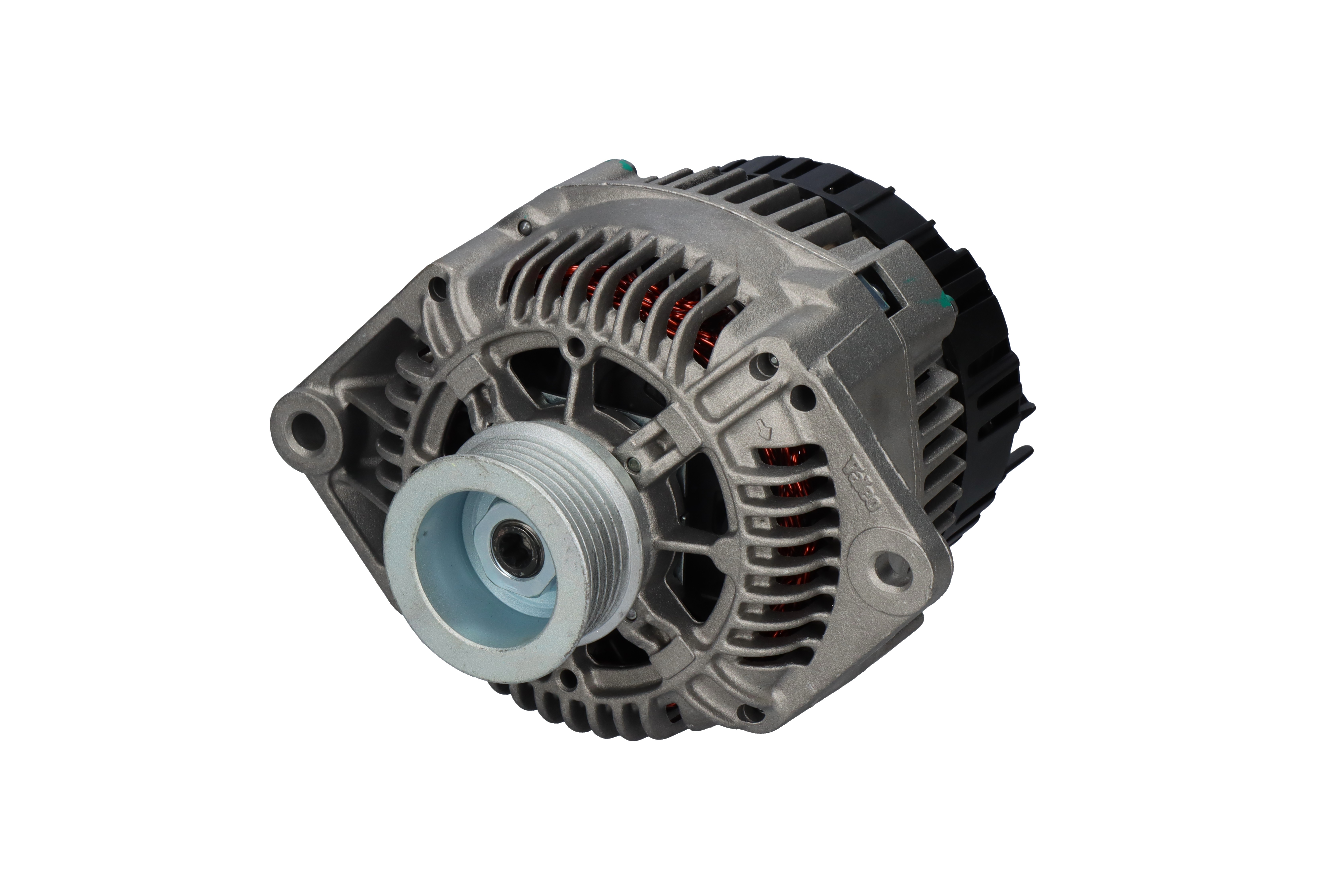 VALEO 14V, 80A, B+ / D+, L/R 0, Ø 55 mm Number of ribs: 6 Generator 200136 buy