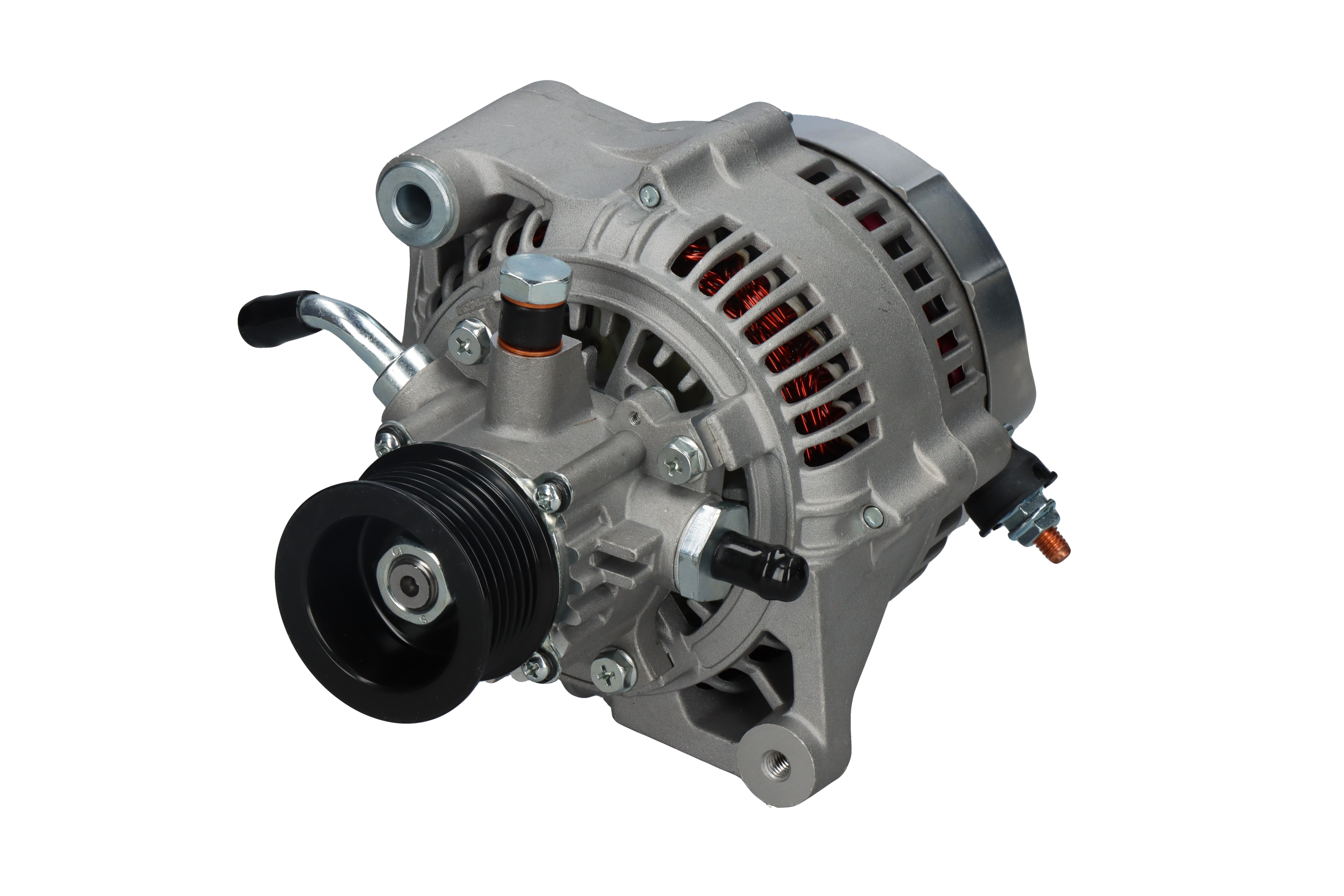 VALEO 440980 Alternator 14V, 120A, B+ / S / IG / L, Ø 55 mm, with pump