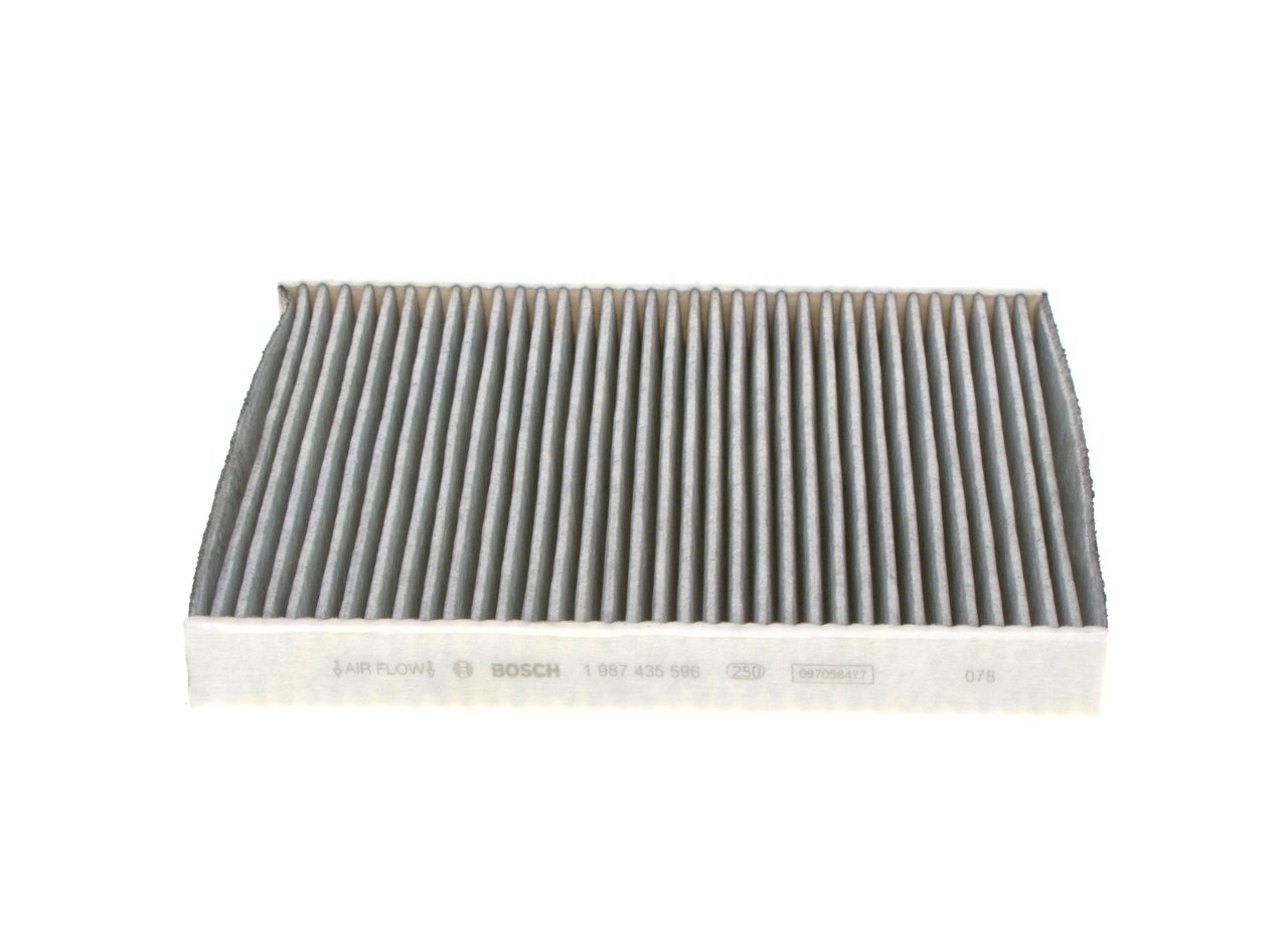 R 5596 BOSCH Activated Carbon Filter, 254 mm x 222 mm x 30,5 mm Width: 222mm, Height: 30,5mm, Length: 254mm Cabin filter 1 987 435 596 buy