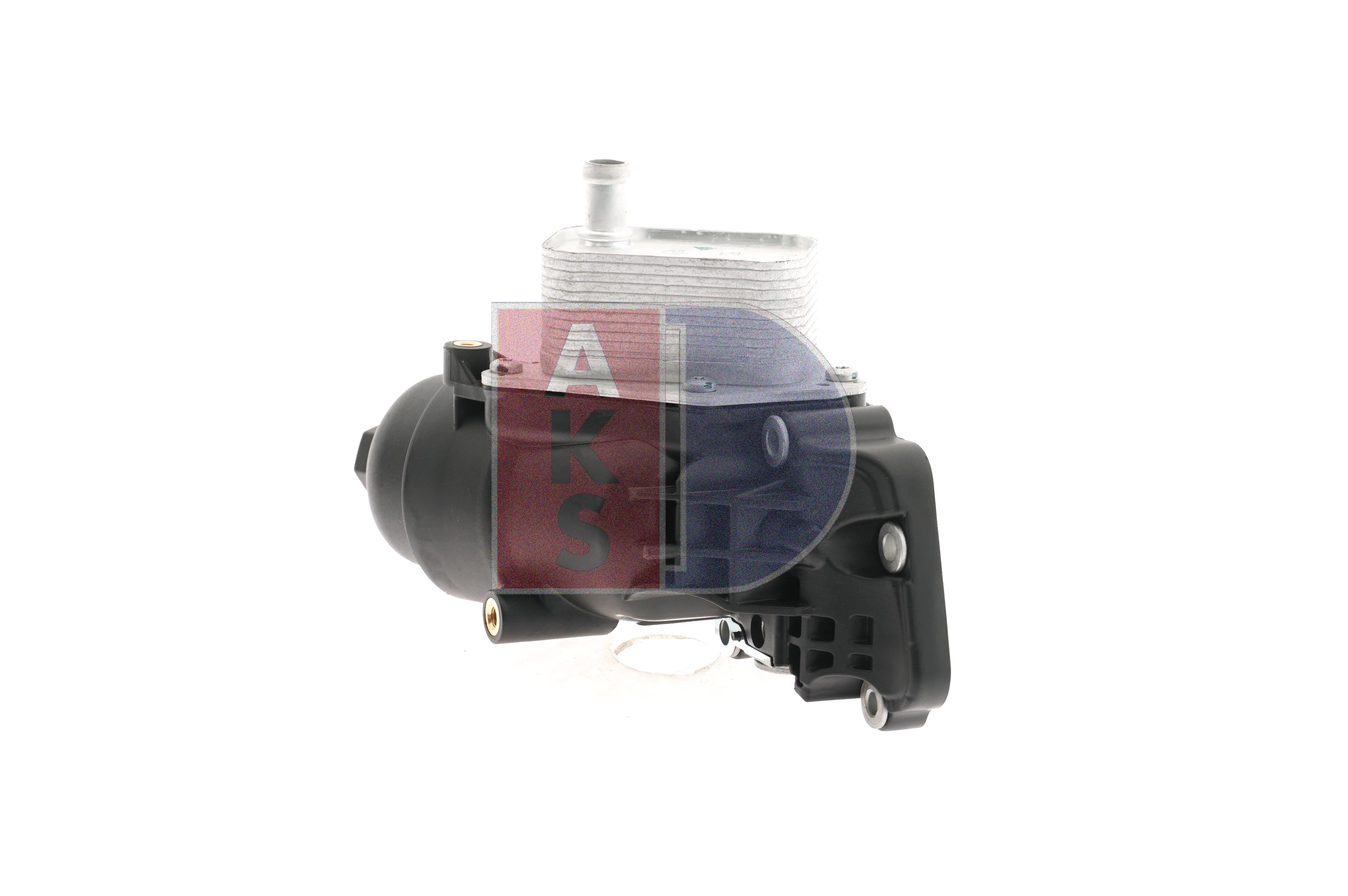 AKS DASIS Water-cooled , with oil filter housing, with filter Oil cooler 566016N buy