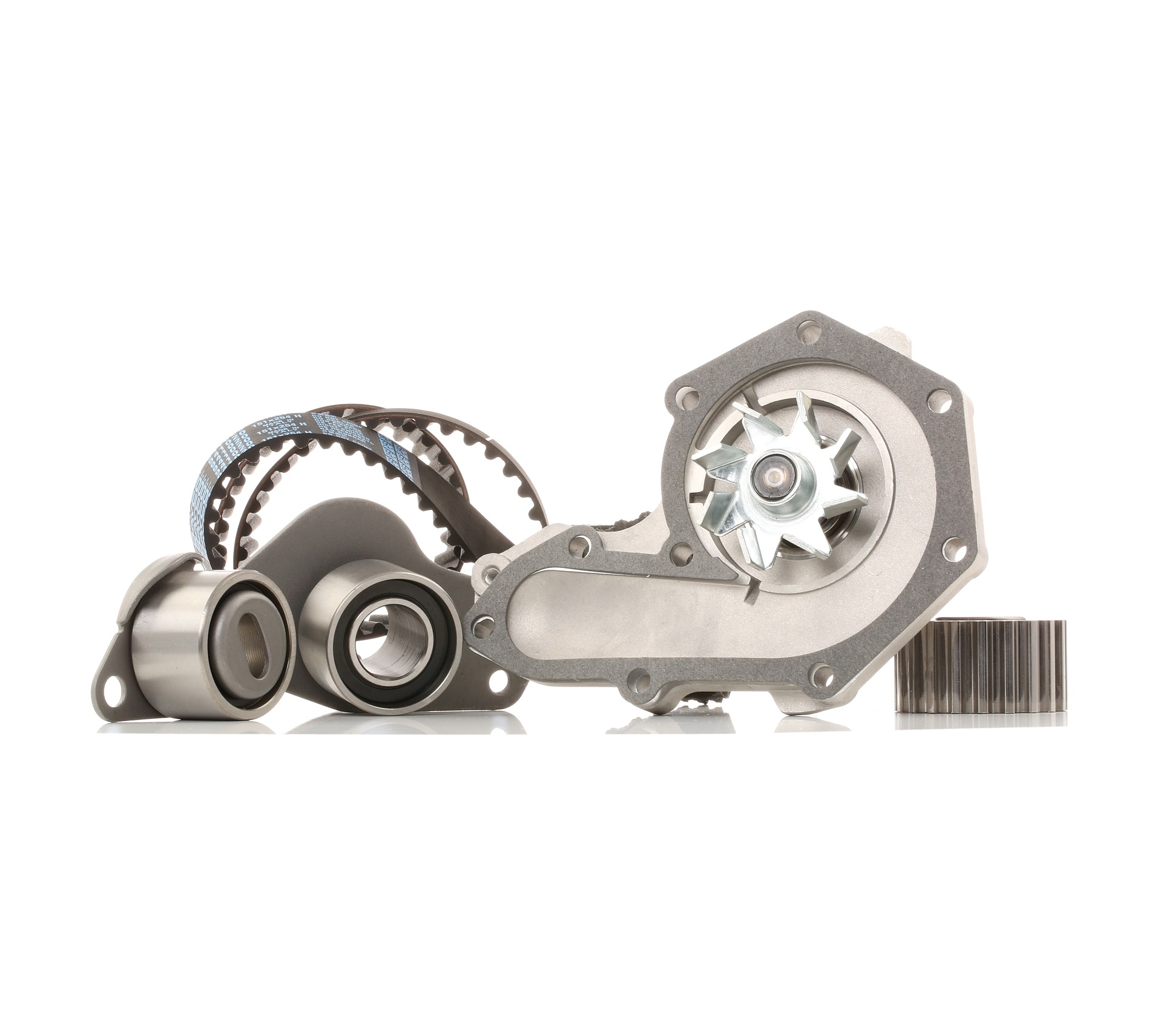 RIDEX 3096W0344 Water pump and timing belt kit with water pump, Number of Teeth: 151