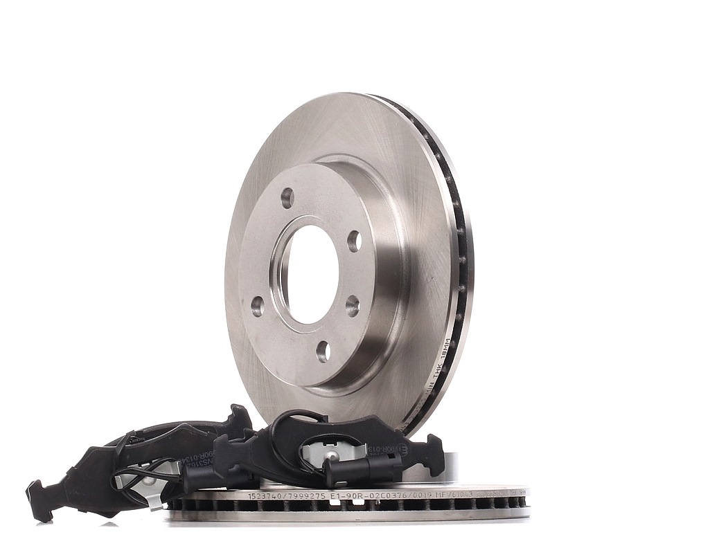 RIDEX 3405B0422 MAZDA Brake discs and pads set