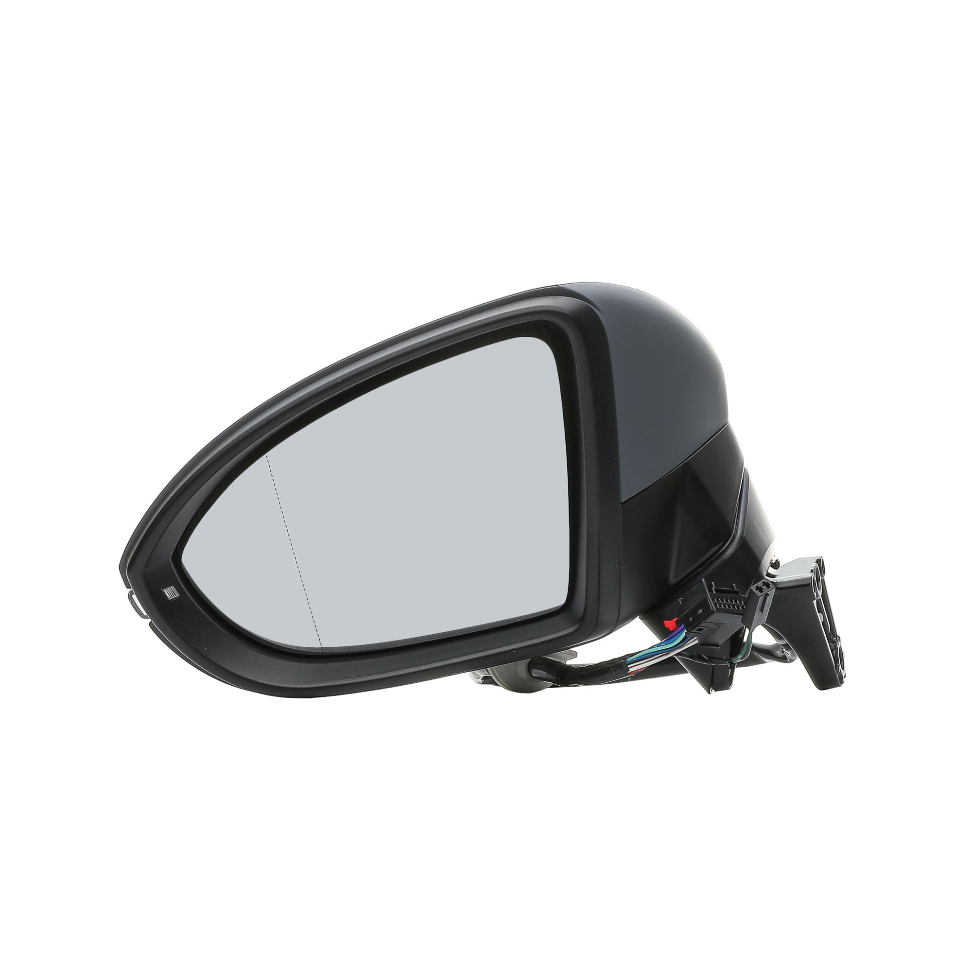 STARK Left, primed, Complete Mirror, Aspherical, for electric mirror adjustment, Electronically foldable, Heatable Light Distribution: Surface Lighting Side mirror SKOM-1040872 buy
