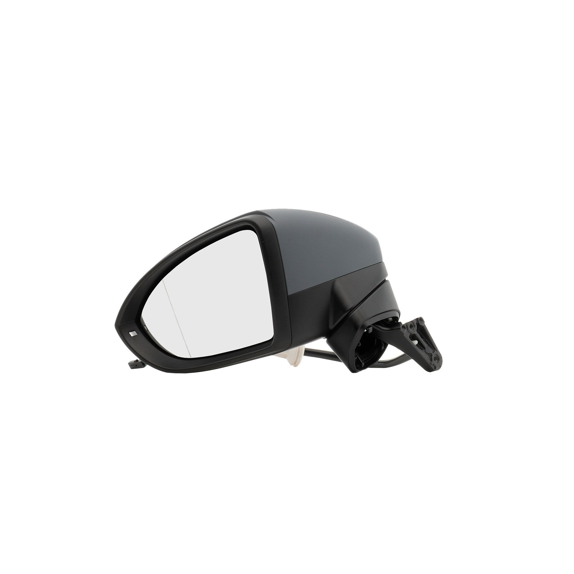 RIDEX 50O0873 Wing mirror Left, primed, Complete Mirror, Aspherical, for electric mirror adjustment, Electronically foldable, Heatable