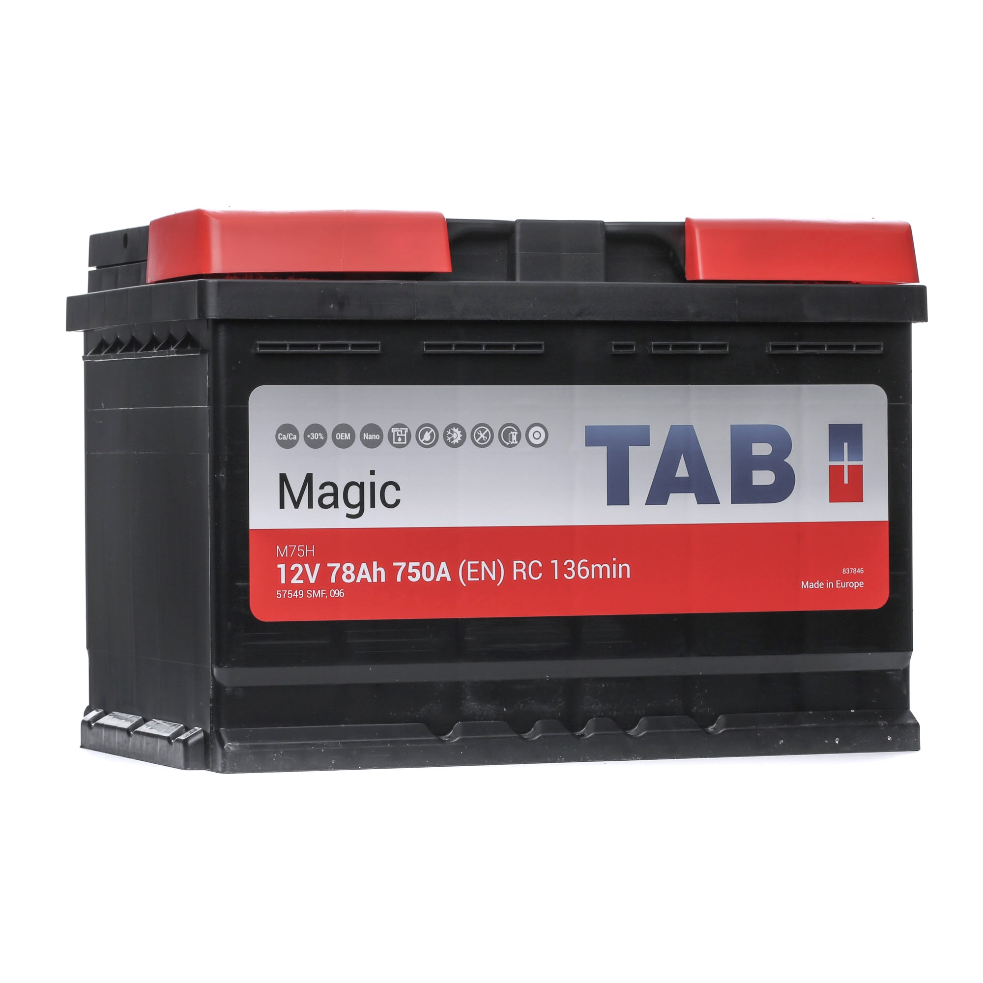 TAB Starterbatterie 189080