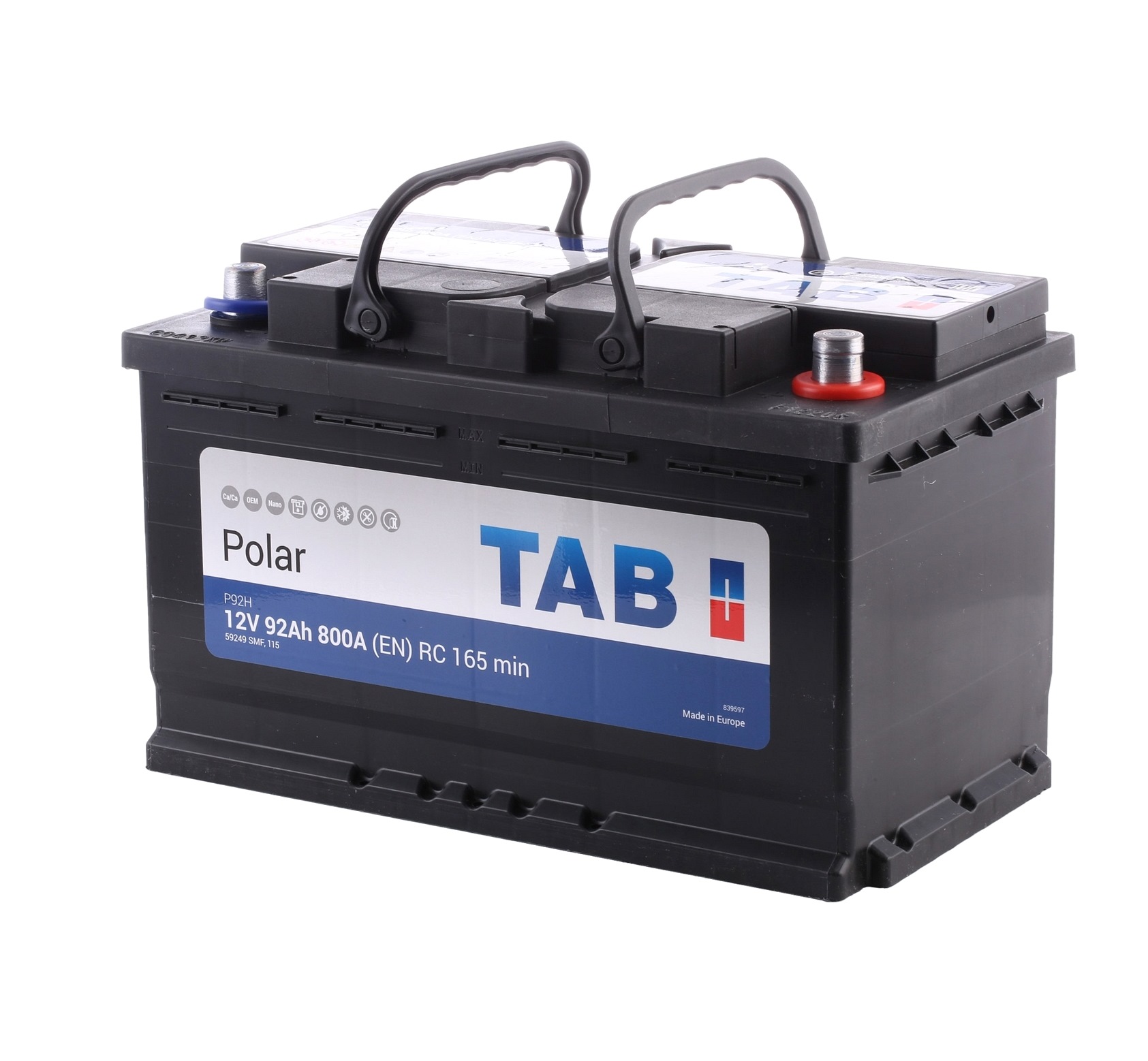 Batterie de démarrage TAB Polar 246292