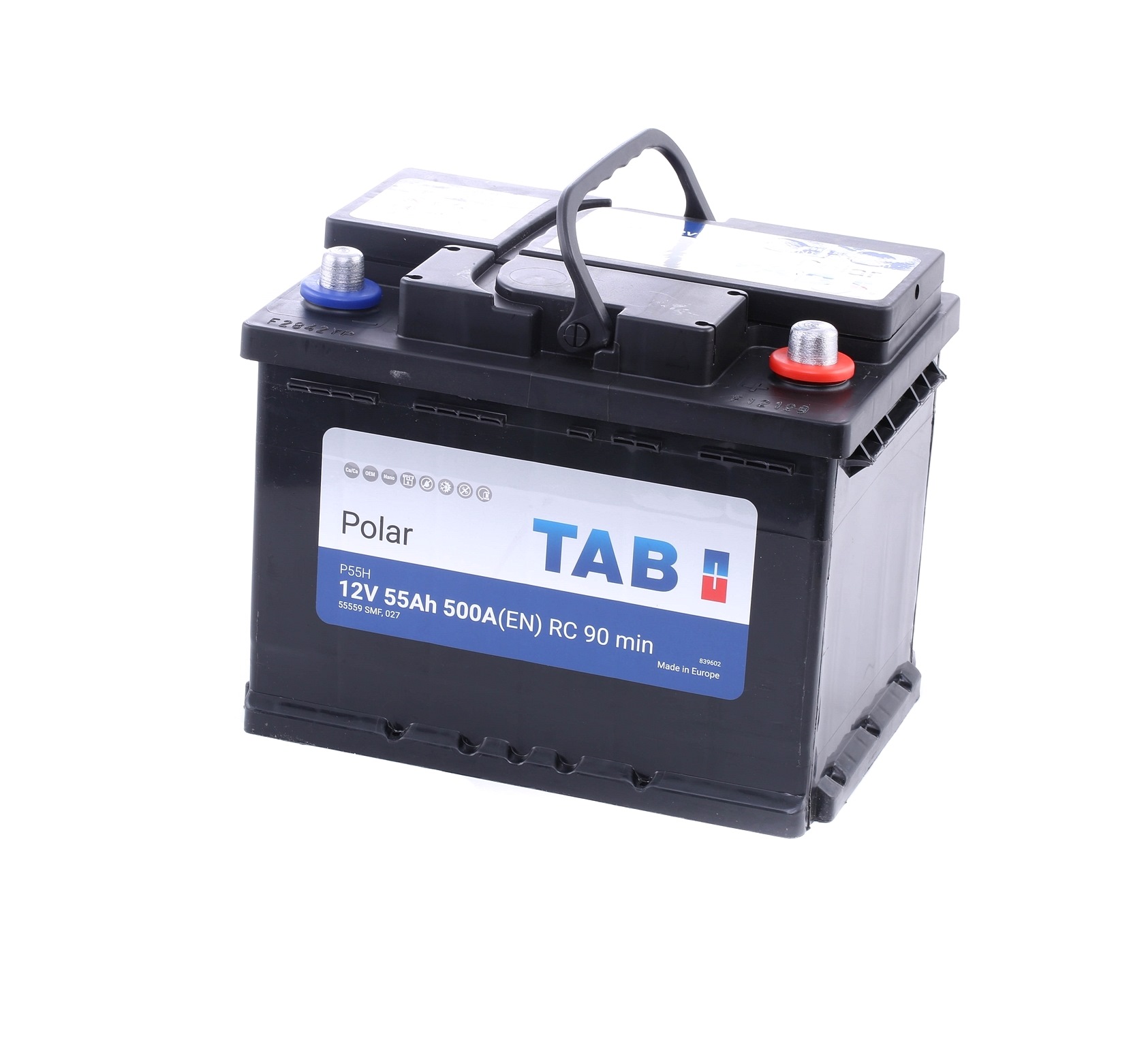TAB Starterbatterie Audi 246455 in Original Qualität