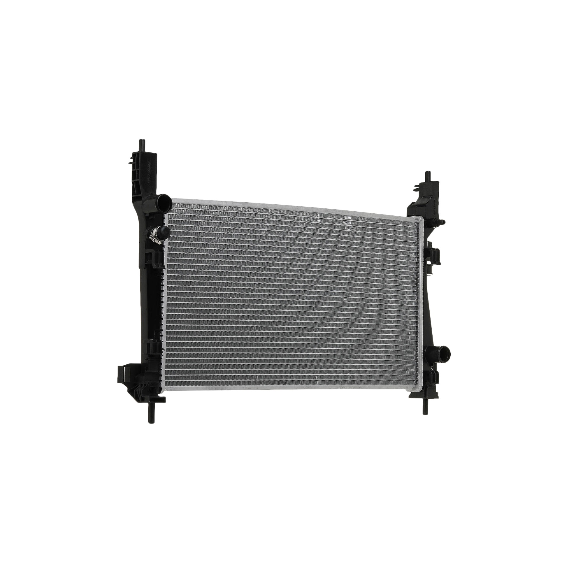 SKRD-0121336 STARK Radiators FIAT Aluminium, with accessories, Right Connector, Mechanically jointed cooling fins