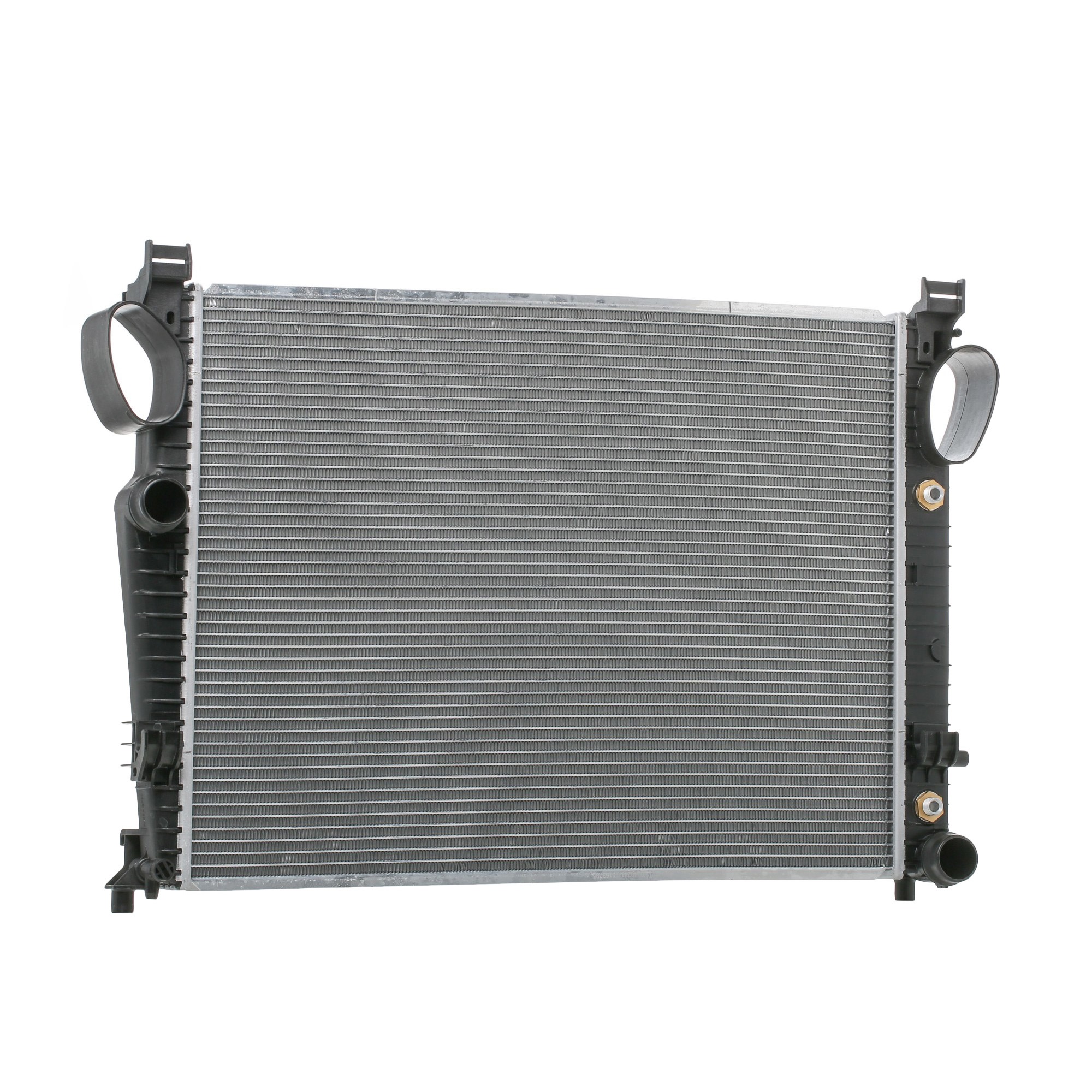 STARK SKRD-0121387 Engine radiator for vehicles with/without air conditioning, 641 x 473 x 42 mm, Manual Transmission, Automatic Transmission, Brazed cooling fins