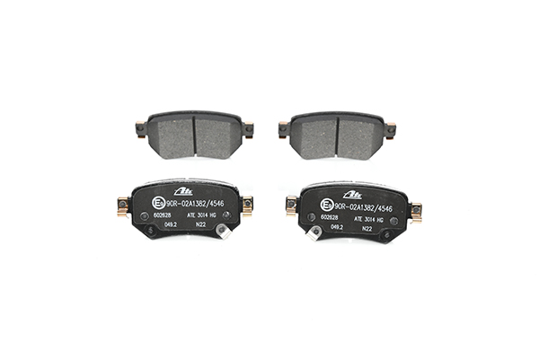 ATE 13.0460-2628.2 Brake pad set with acoustic wear warning