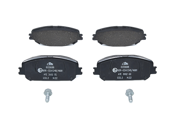 Original 13.0460-5688.2 ATE Disc brake pads RENAULT