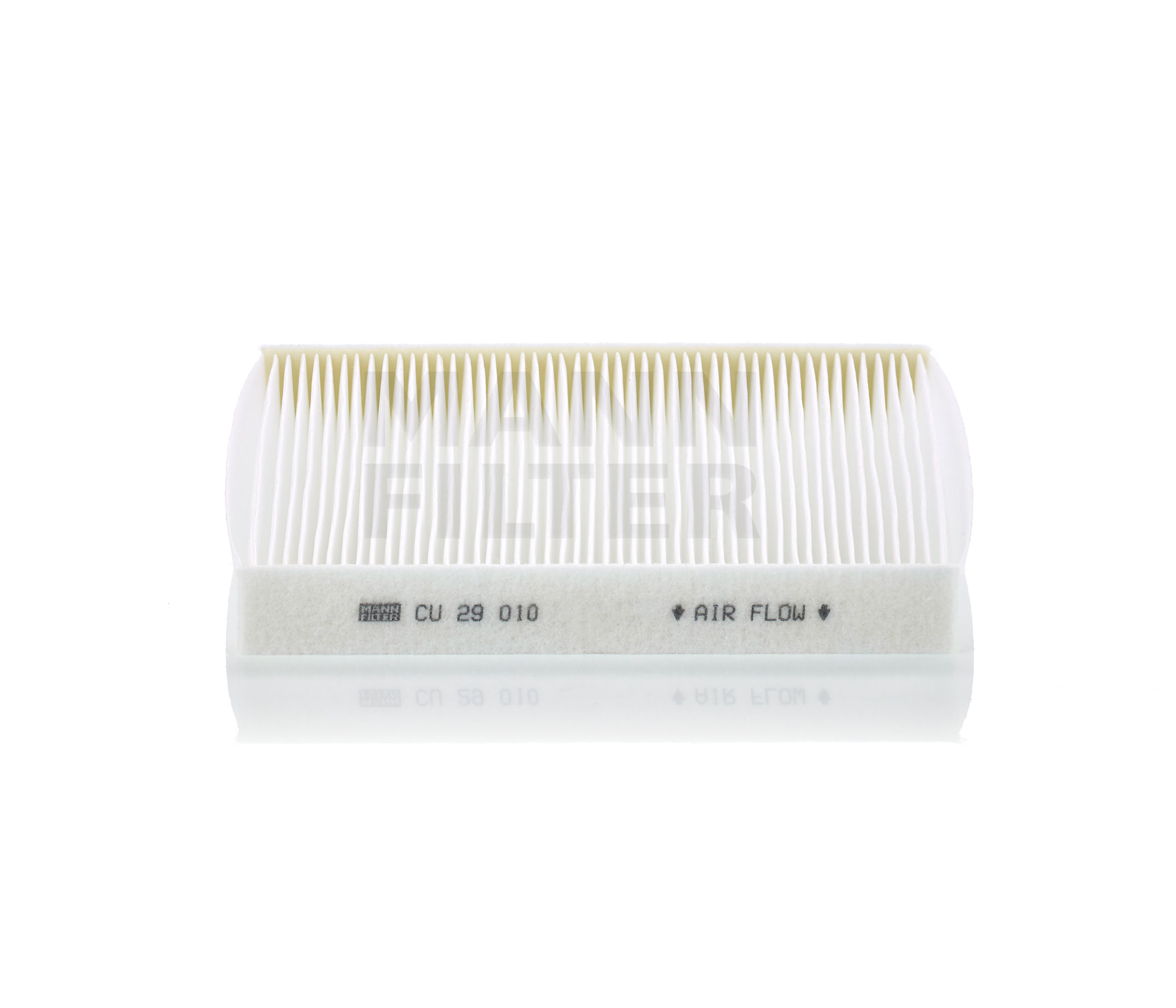 CU 29 010 MANN-FILTER Partikelfilter, 247 mm x 289 mm x 30 mm Breite: 289mm, Höhe: 30mm, Länge: 247mm Innenraumfilter CU 29 010