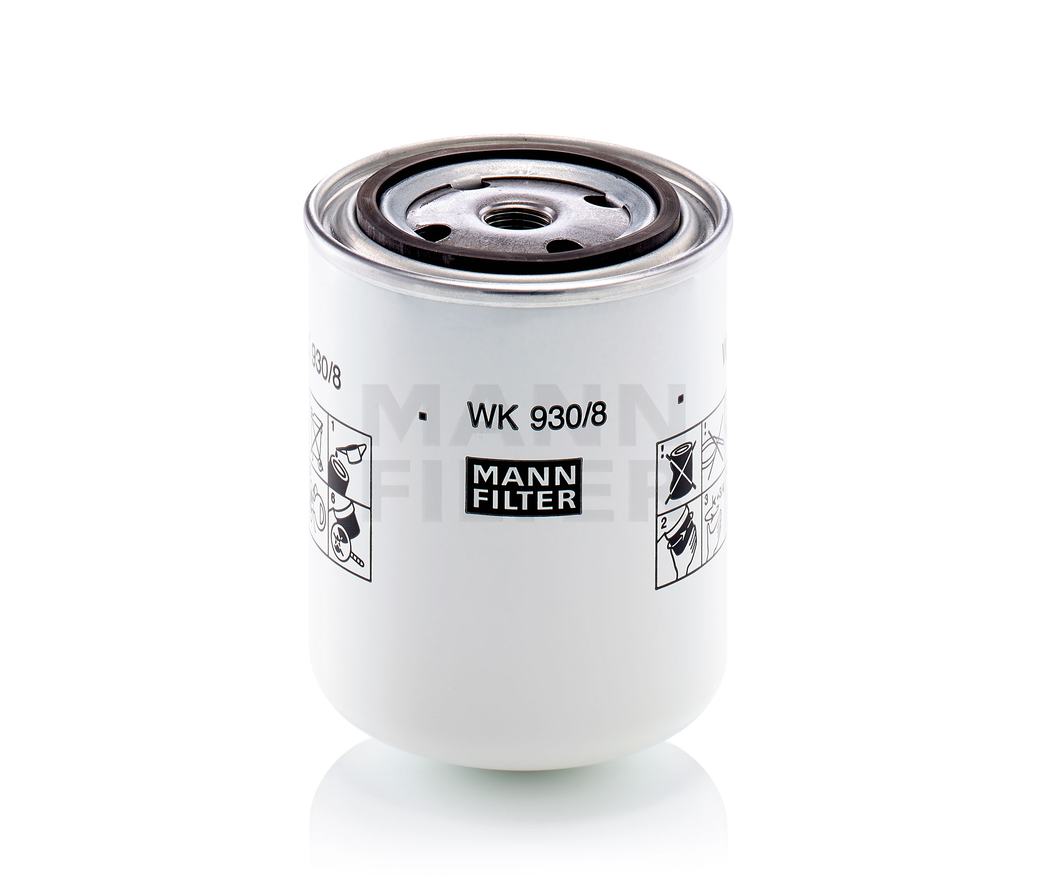 acheter MANN-FILTER Filtre vissé WK 930/8 Hauteur: 118mm Filtre à carburant WK 930/8 à un bon prix