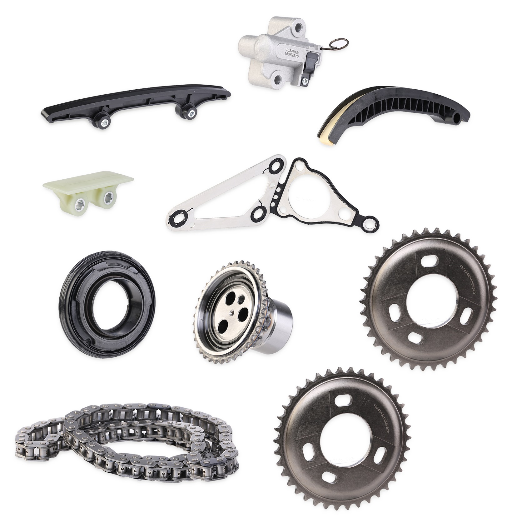 SKTCK-22440377 STARK Timing chain set FIAT with gaskets/seals, with gear, Simplex, Bolt Chain
