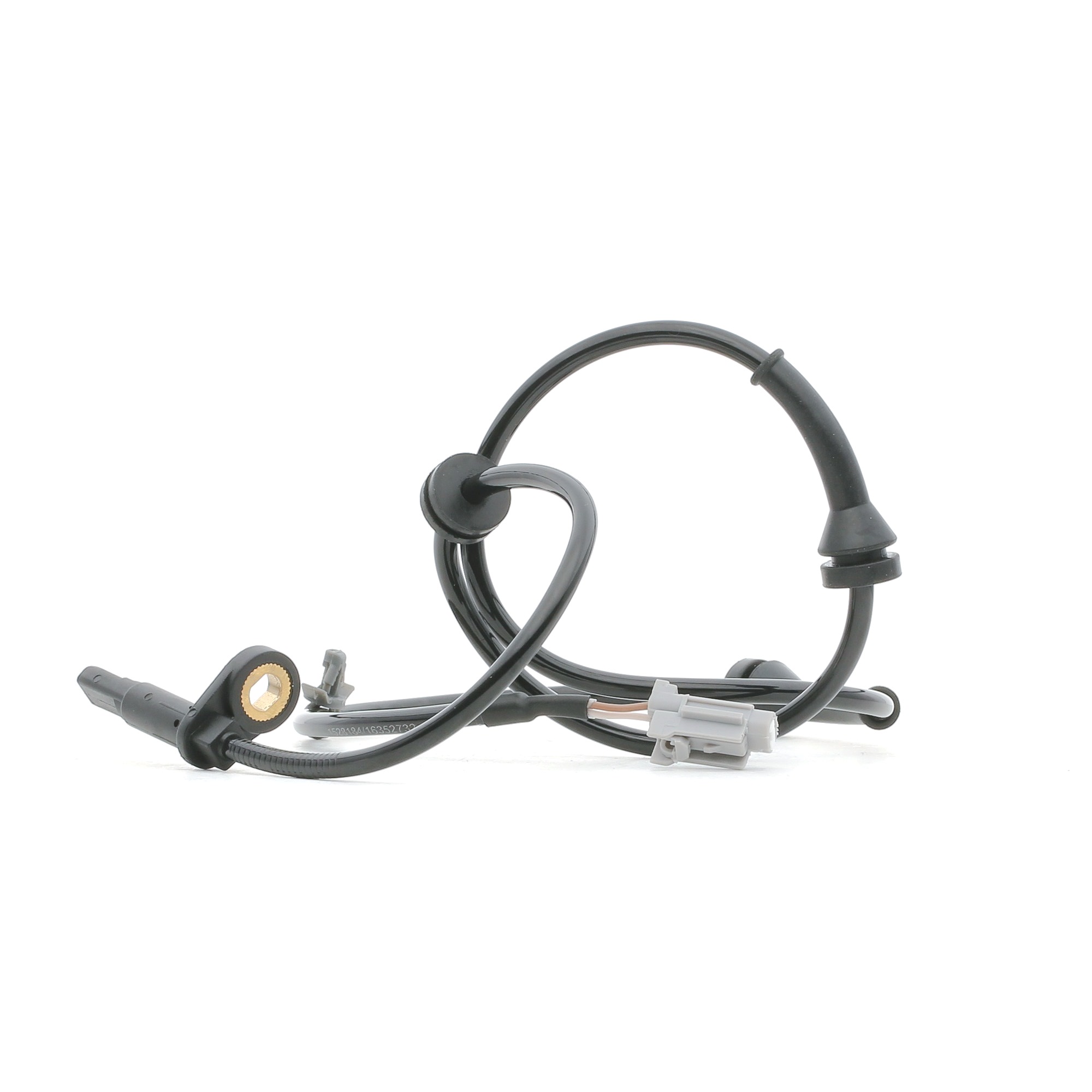 RIDEX 412W1224 ABS sensor Front Axle, Active sensor, 890mm, grey