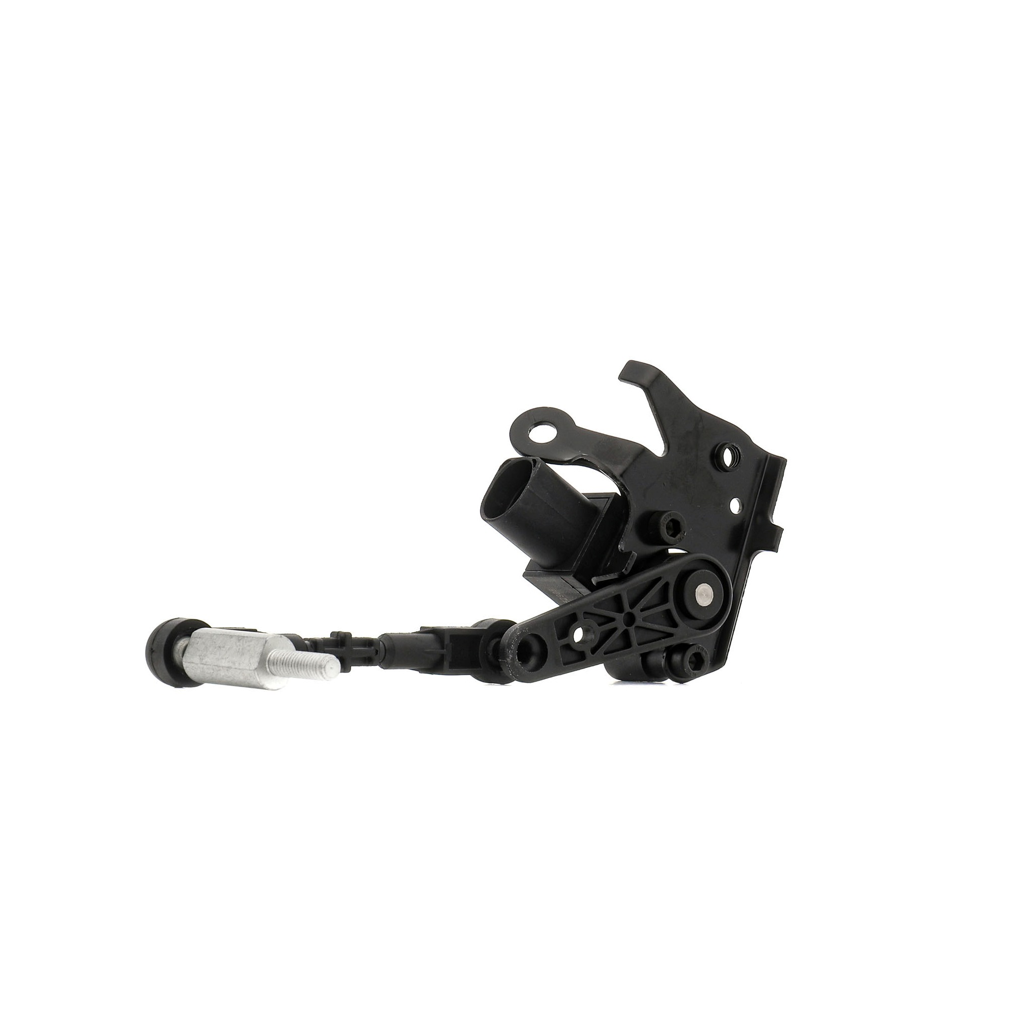 Headlight adjustment motor RIDEX Front Axle, with holder, with coupling rod - 3721S0018