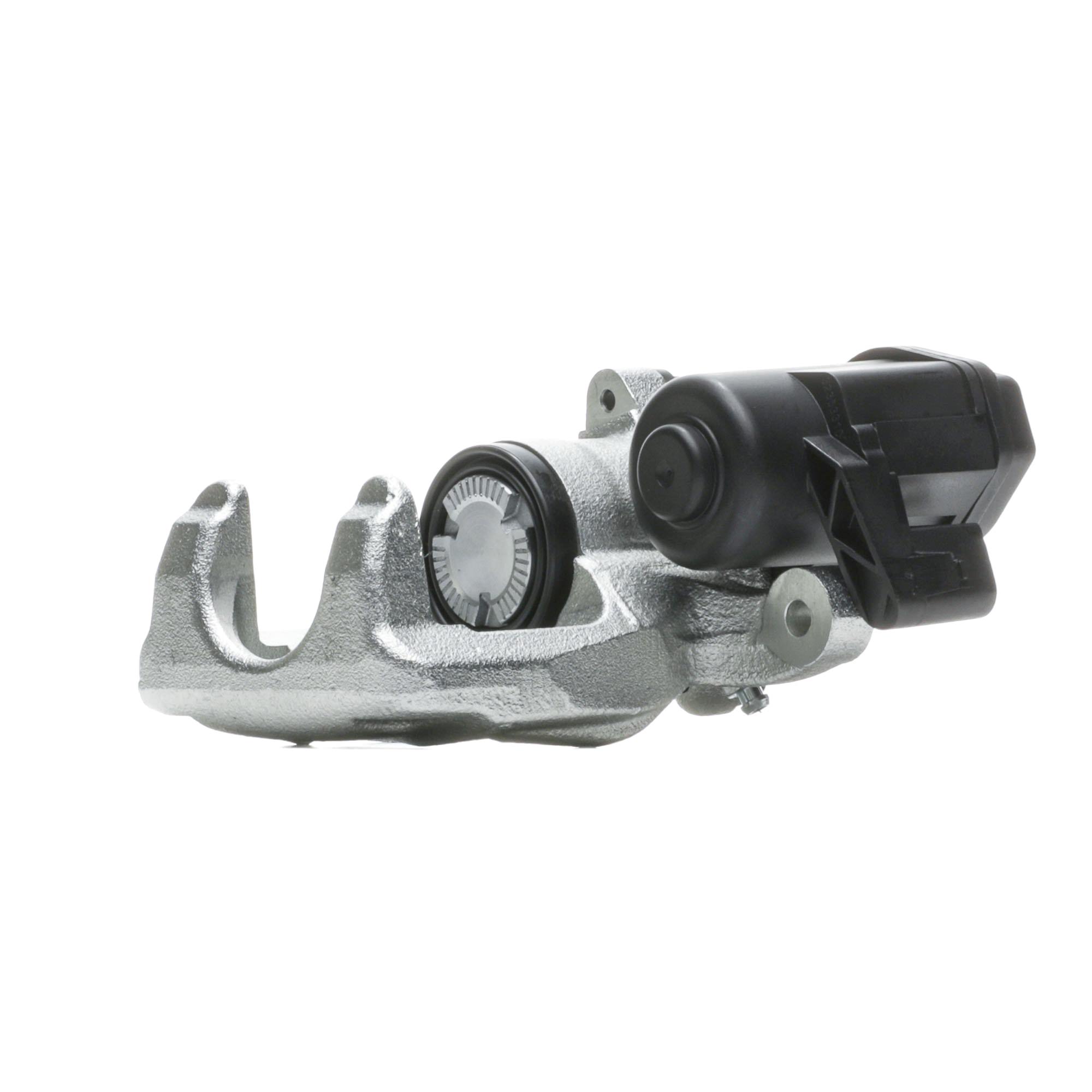 RIDEX 78B1471 Brake caliper Grey Cast Iron, for vehicles with electric parking brake, with holding frame