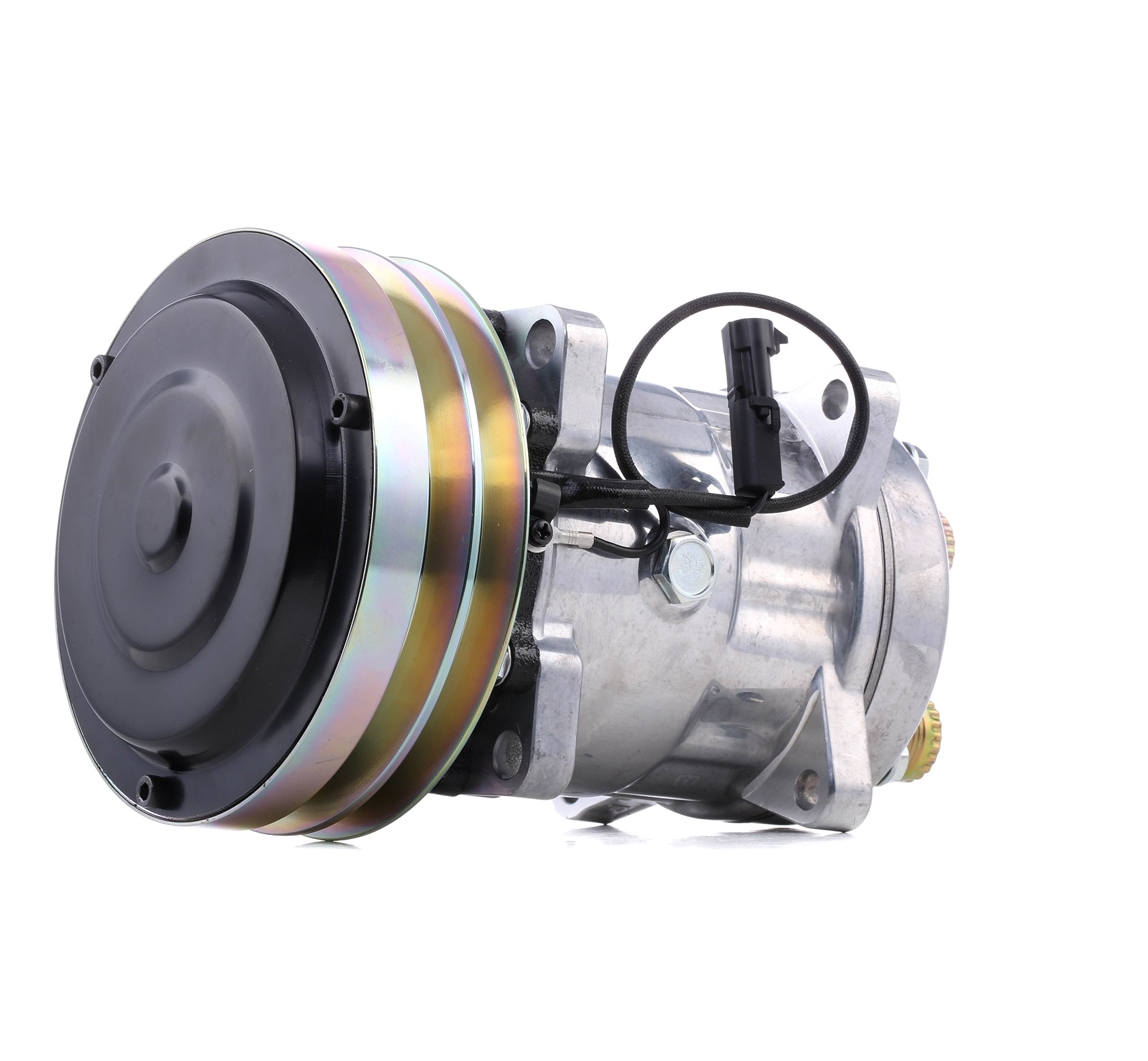 RIDEX SD7H15-4609, 12V, PAG 100, with PAG compressor oil Belt Pulley Ø: 152mm, Number of grooves: 2 AC compressor 447K0572 buy