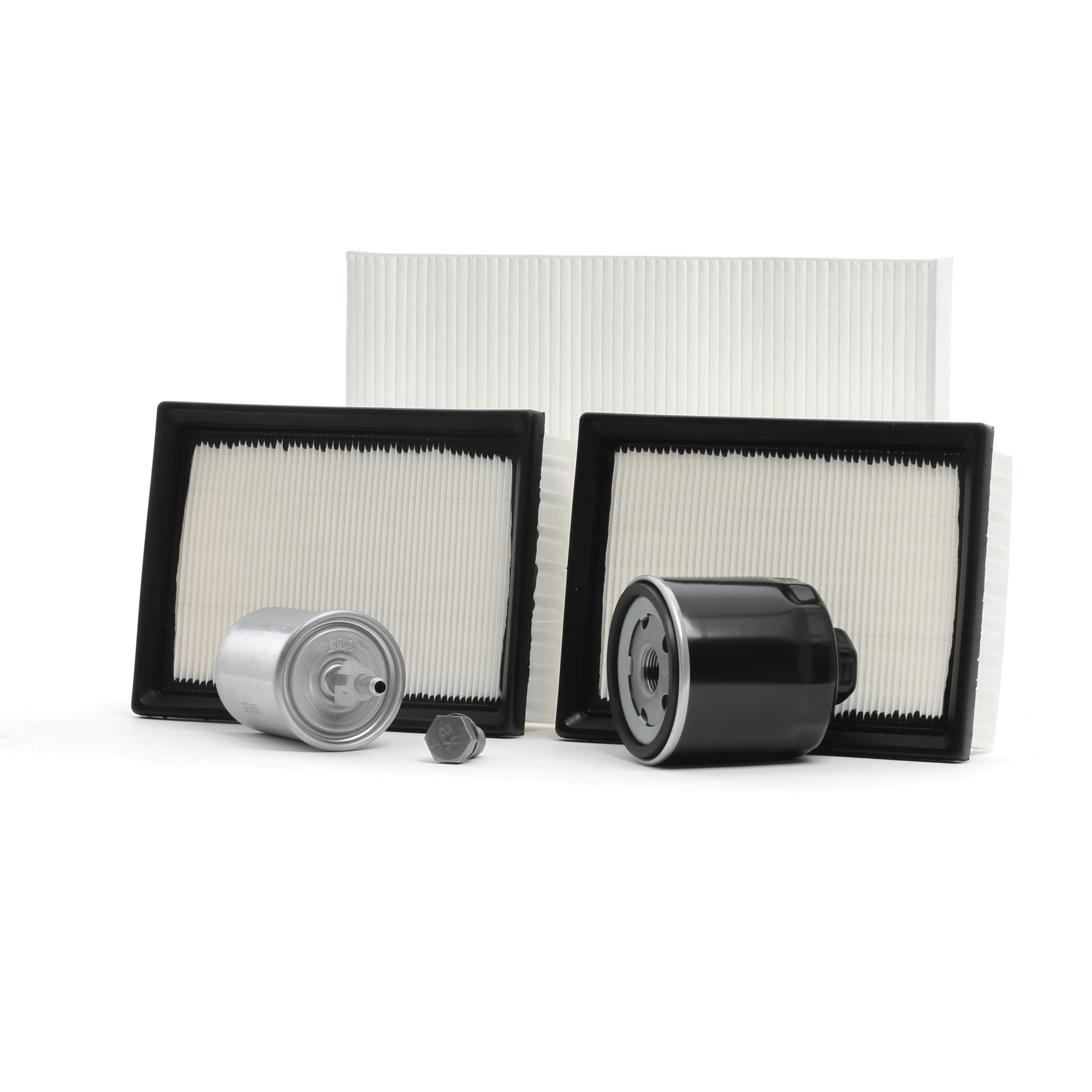 SKPSM-4570038 STARK Anschraubfilter, Leitungsfilter, Pollenfilter, mit Luftfilter, mit Ölablassschraube, fünfteilig Inspektionspaket SKPSM-4570038