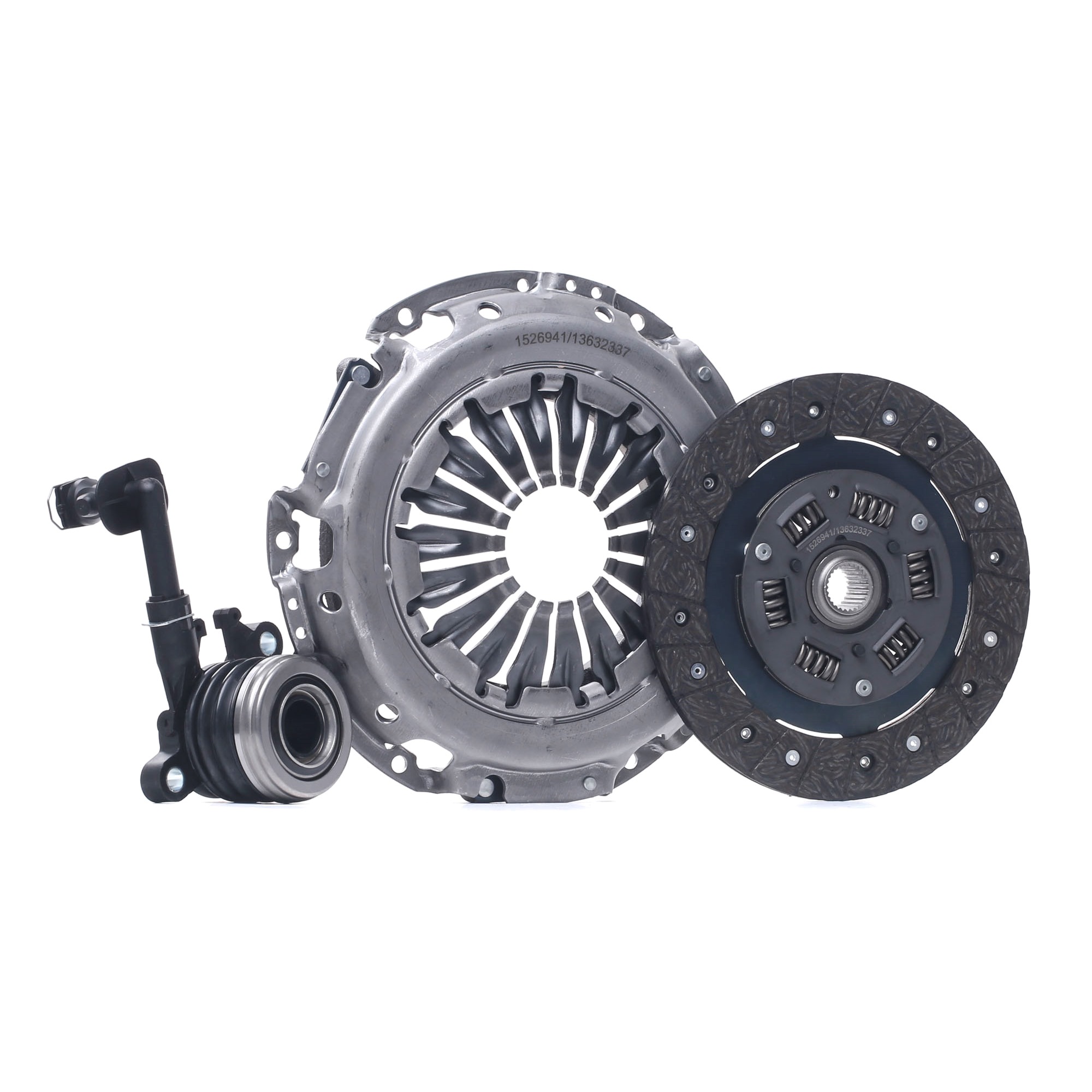 479C3297 RIDEX Clutch set DACIA with clutch pressure plate, with central slave cylinder, with clutch disc, 200mm