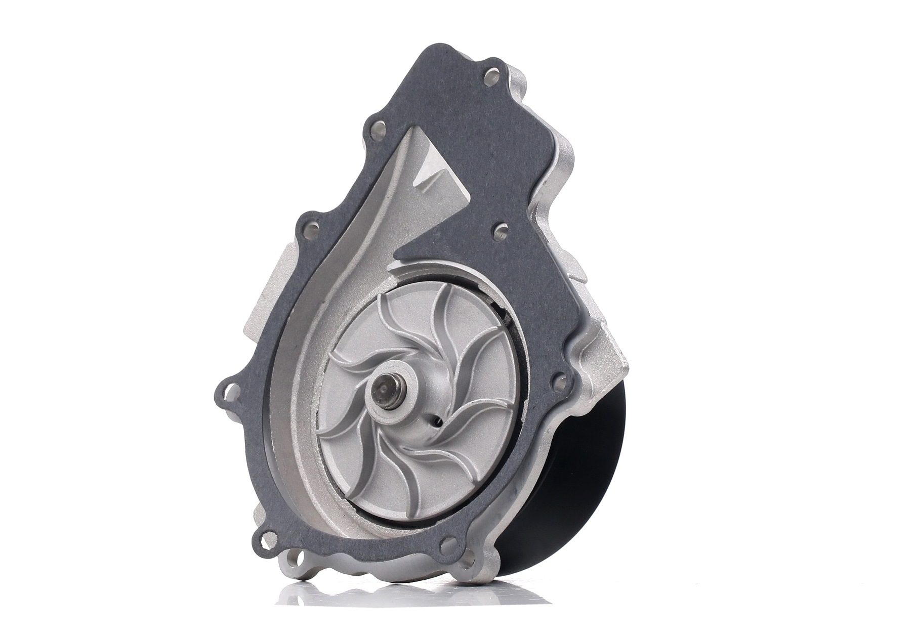RIDEX 1260W0505 Water pump with seal, Mechanical, Belt Pulley Ø: 105 mm, for v-ribbed belt use
