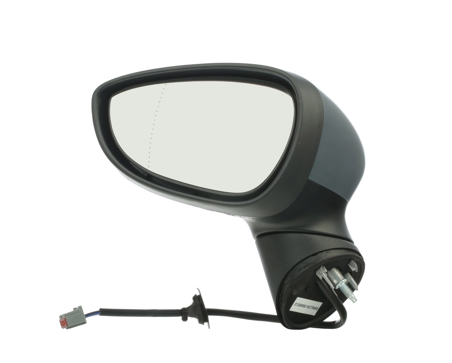 50O1180 RIDEX Wing mirror Left, Aspherical, Complete Mirror