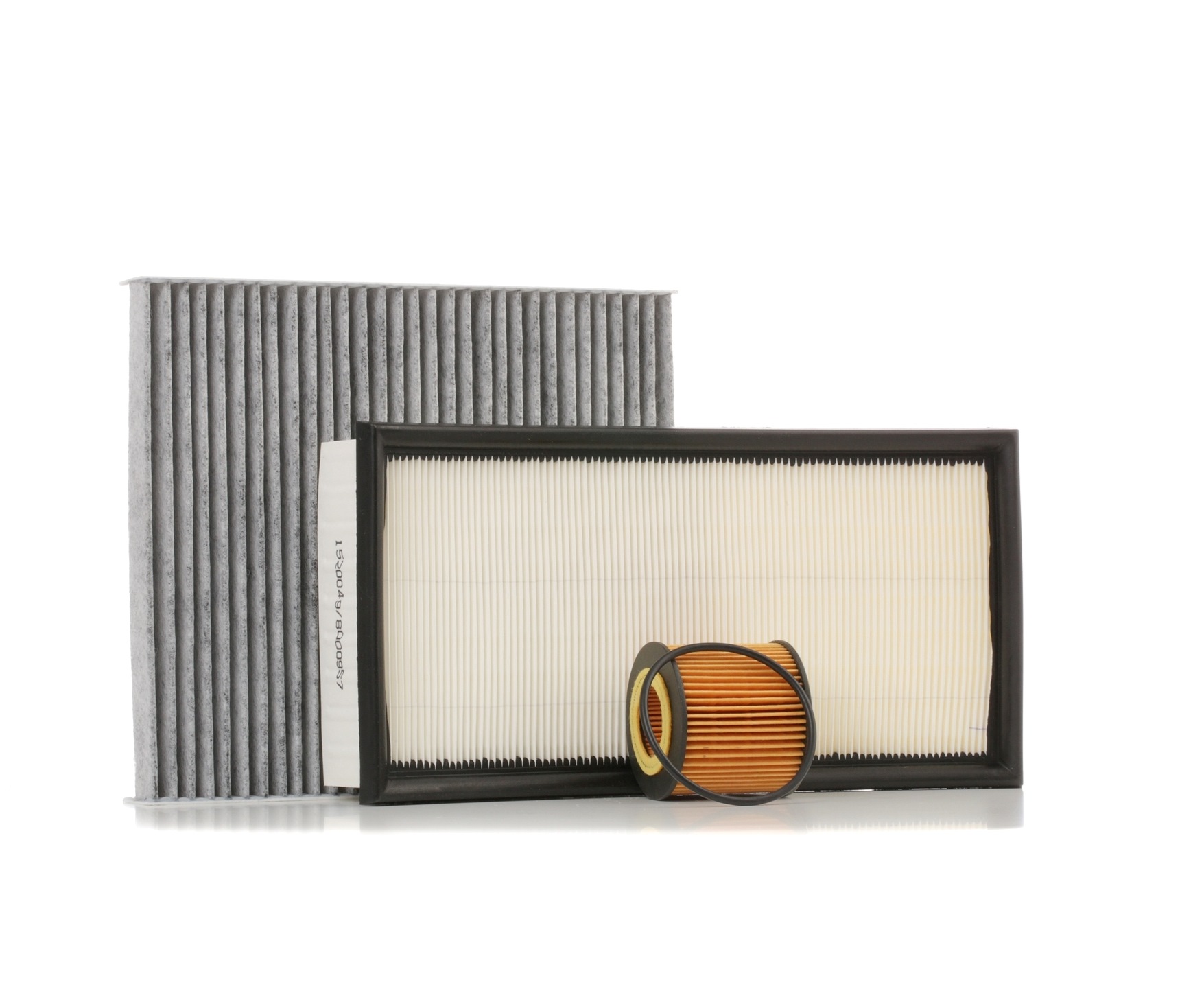 4055F0269 RIDEX mit Luftfilter, ohne Ölablassschraube, Aktivkohlefilter, dreiteilig Filterset 4055F0269 günstig