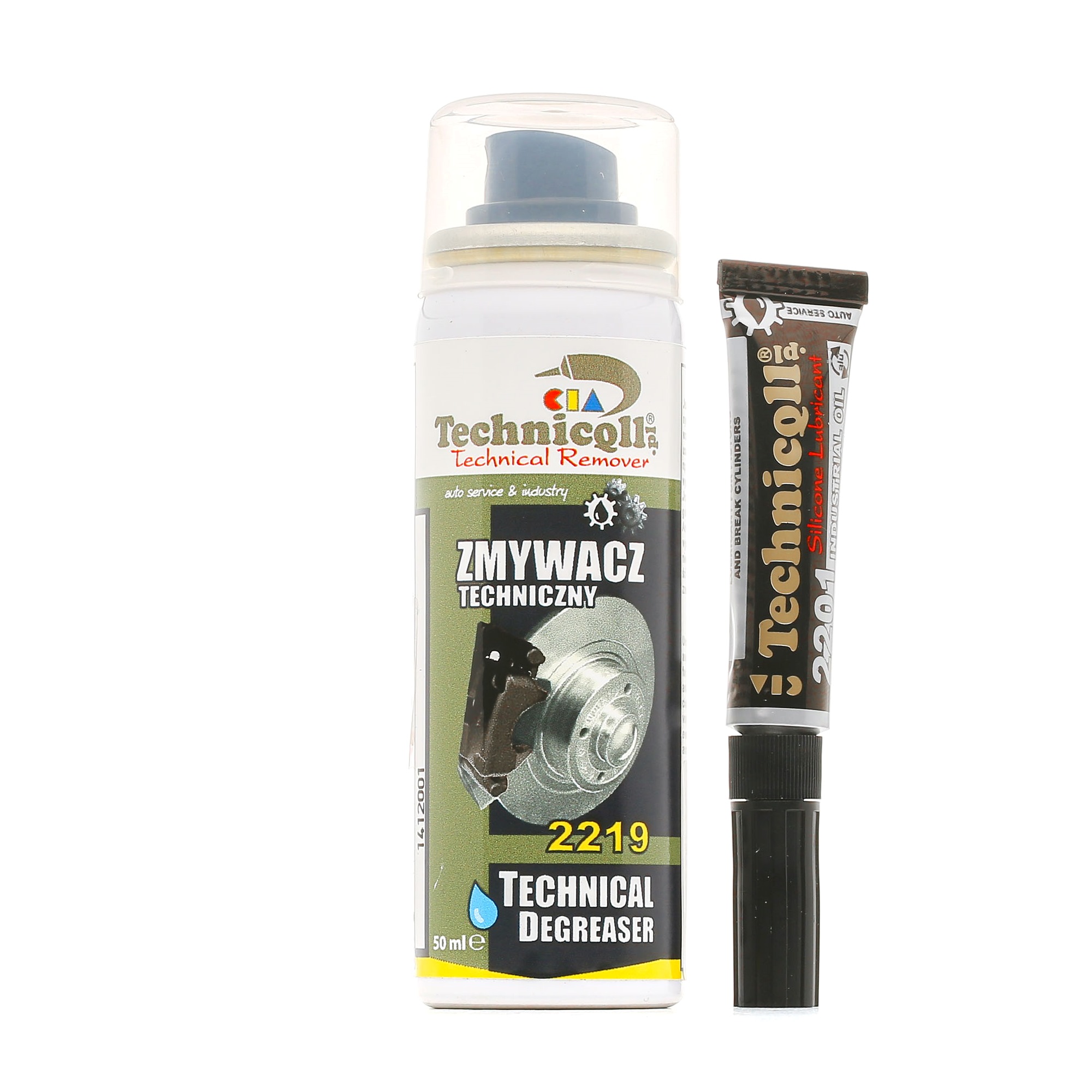 TECHNICQLL M792 Disc brake cleaner Tube, aerosol, 100% PTFE, Capacity: 56ml, Contains silicate, Chemical Resistant, Corrosion resistant
