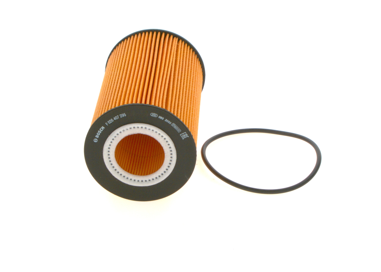 BOSCH F 026 407 295 Oil filter with seal, Filter Insert