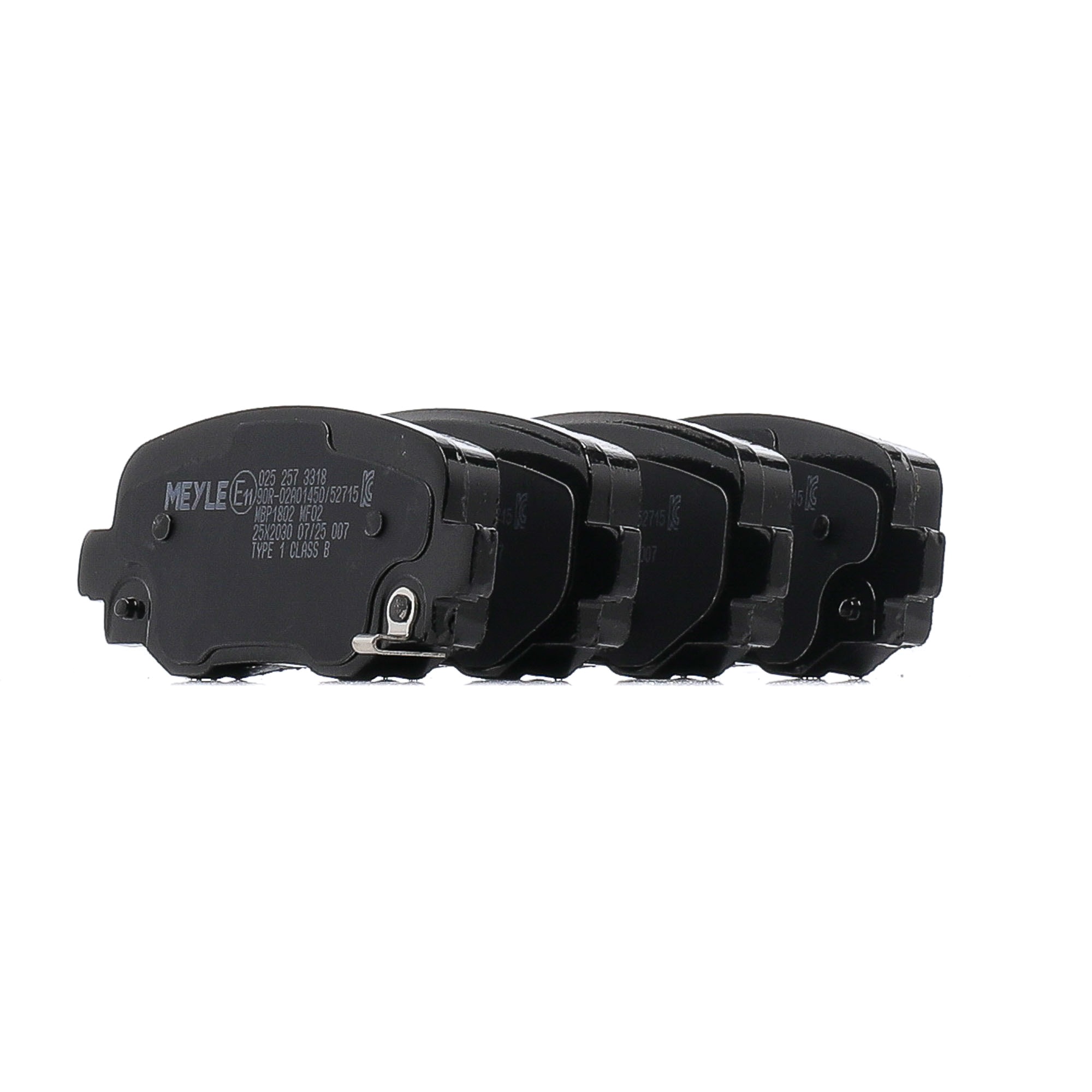 MBP1802 MEYLE puntea spate, cu avertizare acustica uzura Înaltime: 49,6mm, Latime: 115,6mm, Grosime: 17,5mm Plăcuțe de frână 025 257 3318 cumpără costuri reduse