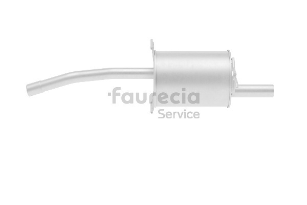 Faurecia FS16005 Zadnji izpušni lonec Dacia Sandero sd 1.5 dCi 88 km Dizel 2018 cena