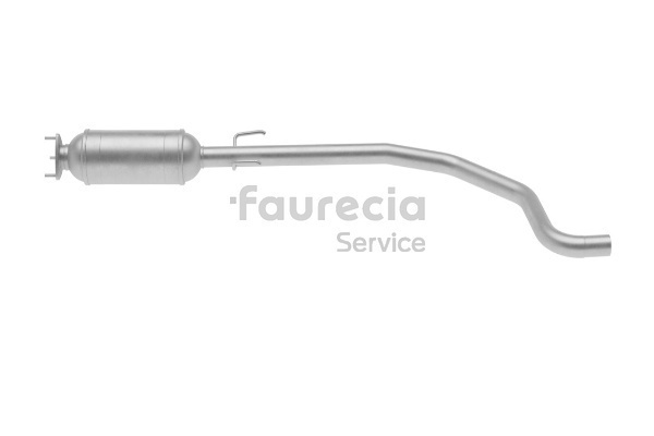 DPF filter Faurecia Euro 4, with mounting parts - FS40118F
