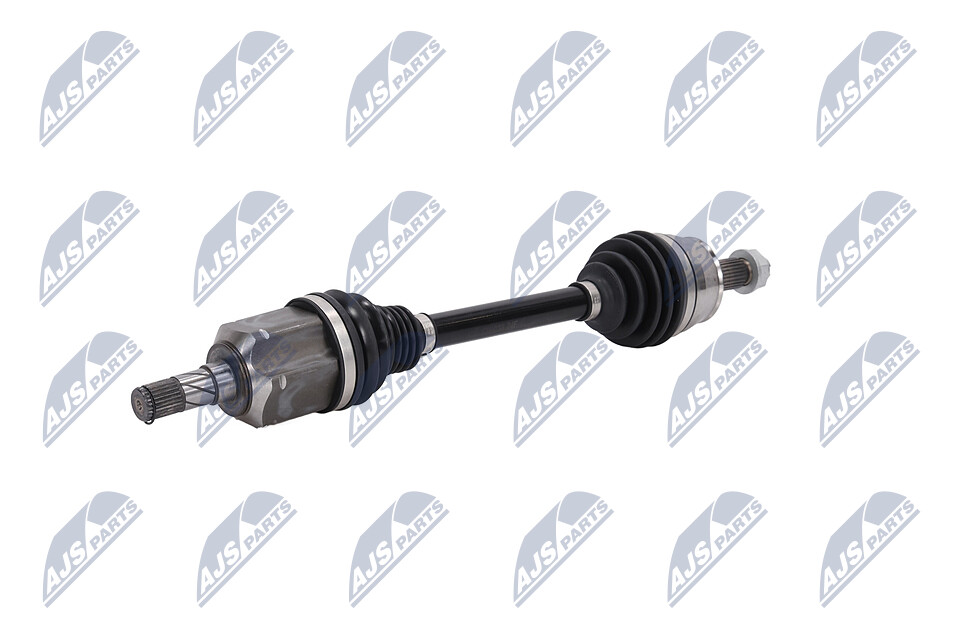 NTY Front Axle Left, 630mm, Automatic Transmission Length: 630mm, External Toothing wheel side: 27 Driveshaft NPW-CH-038 buy